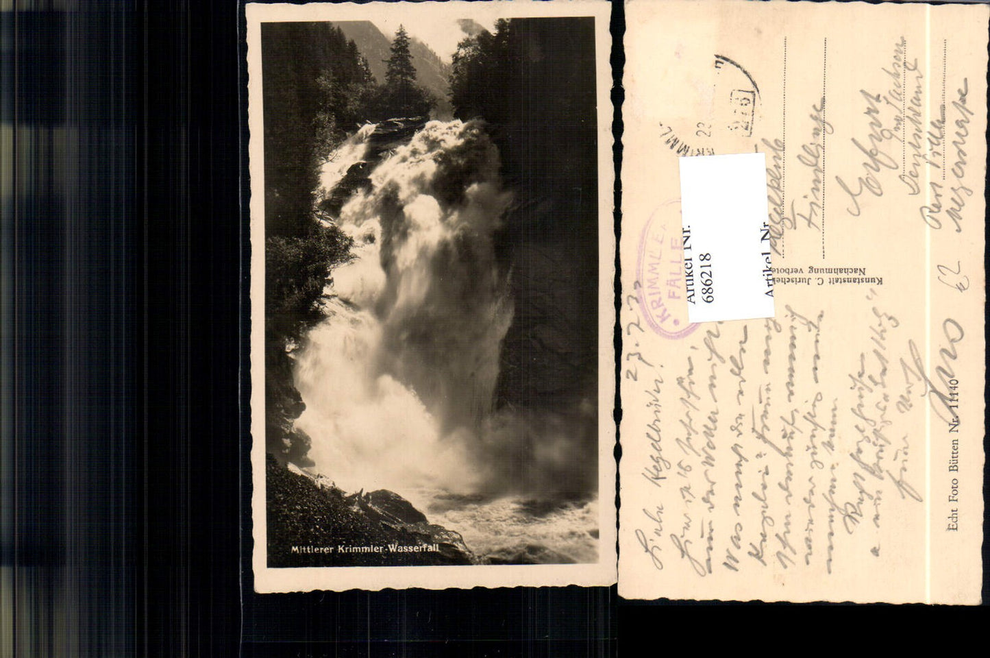 686218 Krimml Krimmler Wasserfall