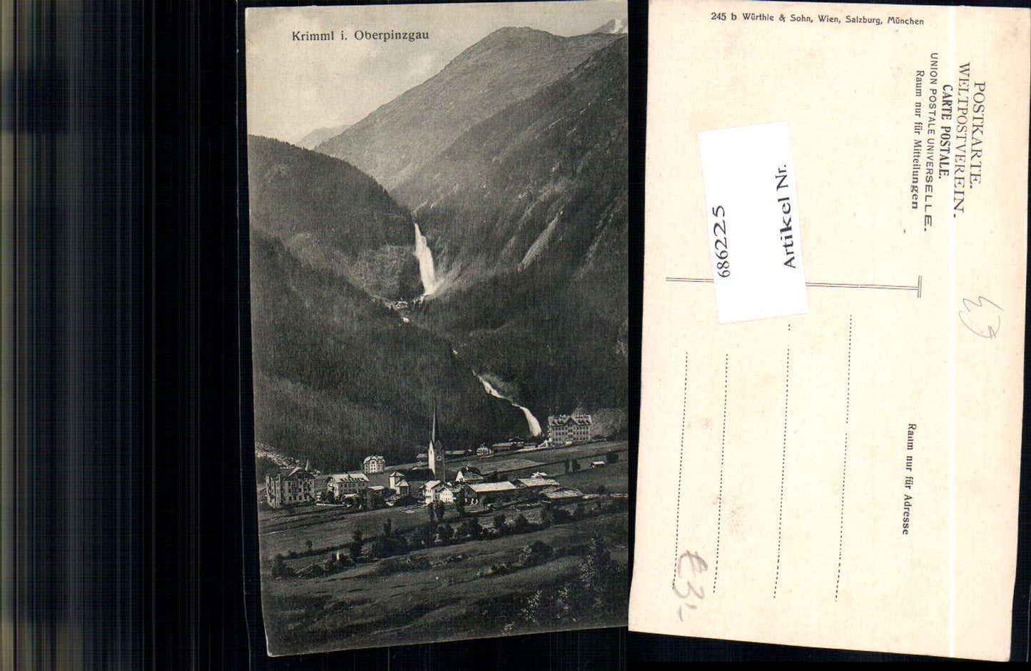 686225 Krimml Krimmler Wasserfall