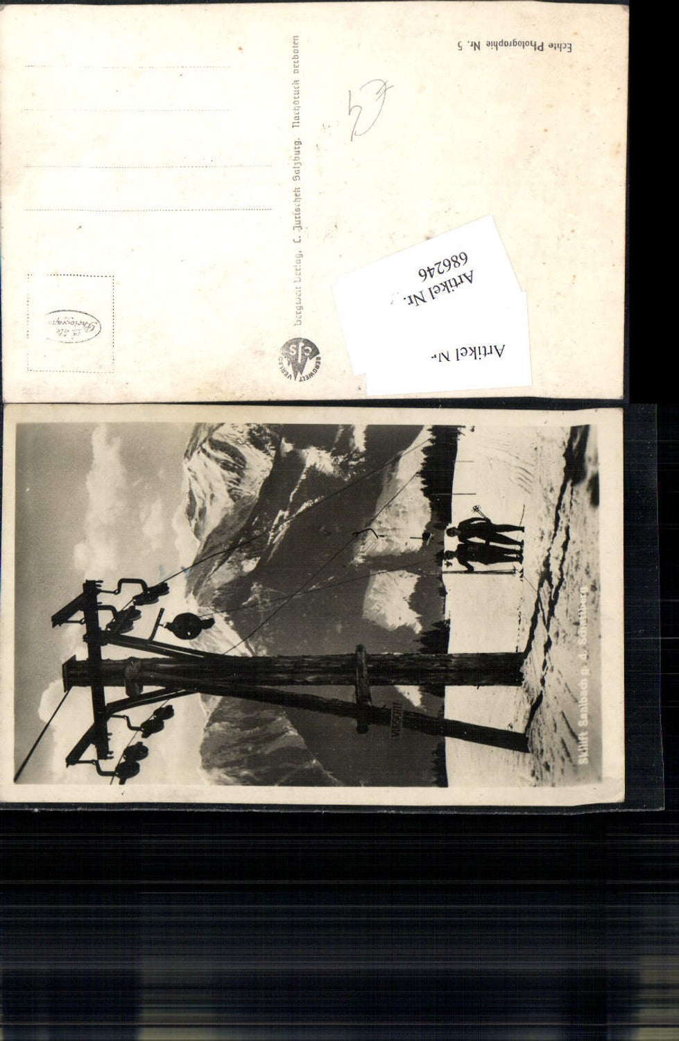 686246 Saalbach Hinterglemm Schattberg Skilift Lift