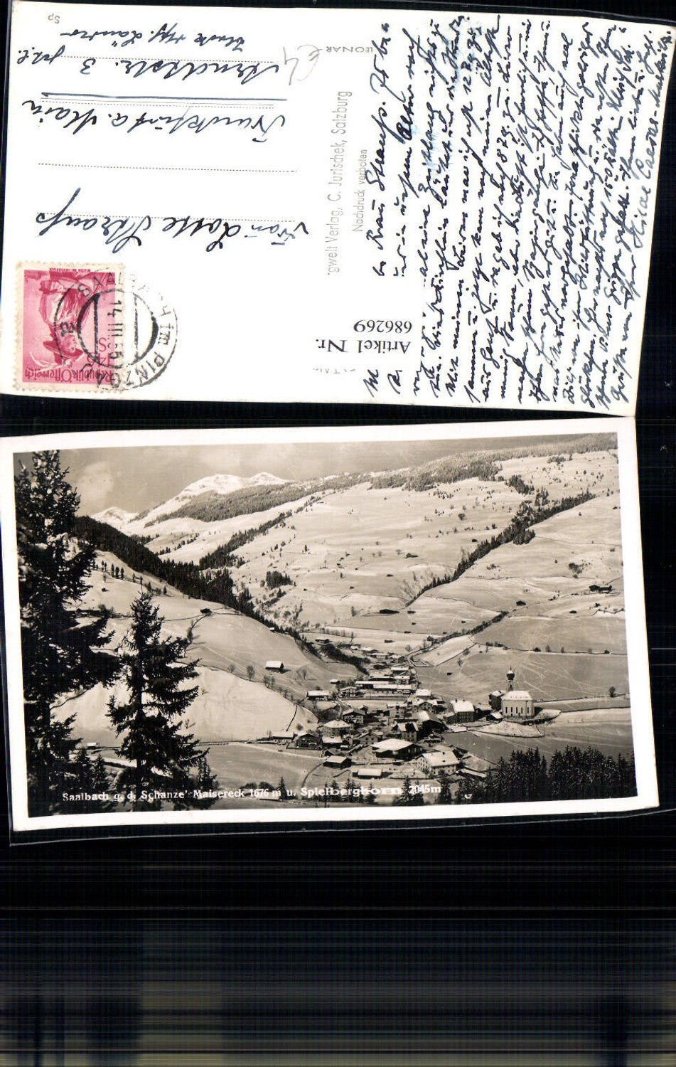 686269 Saalbach Hinterglemm Schanze Maisereck