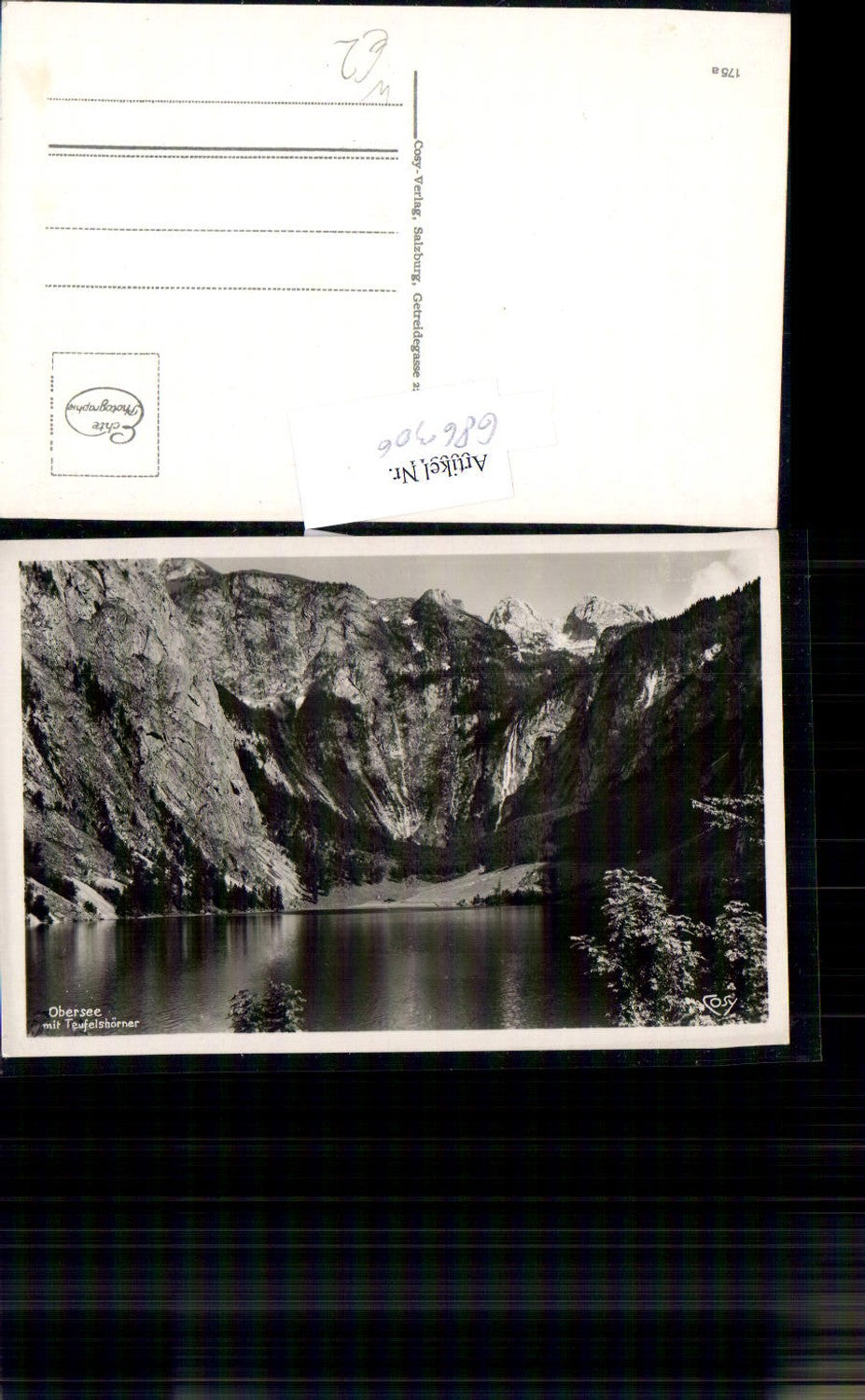 686306 Obersee Teufelshörner Berchtesgaden