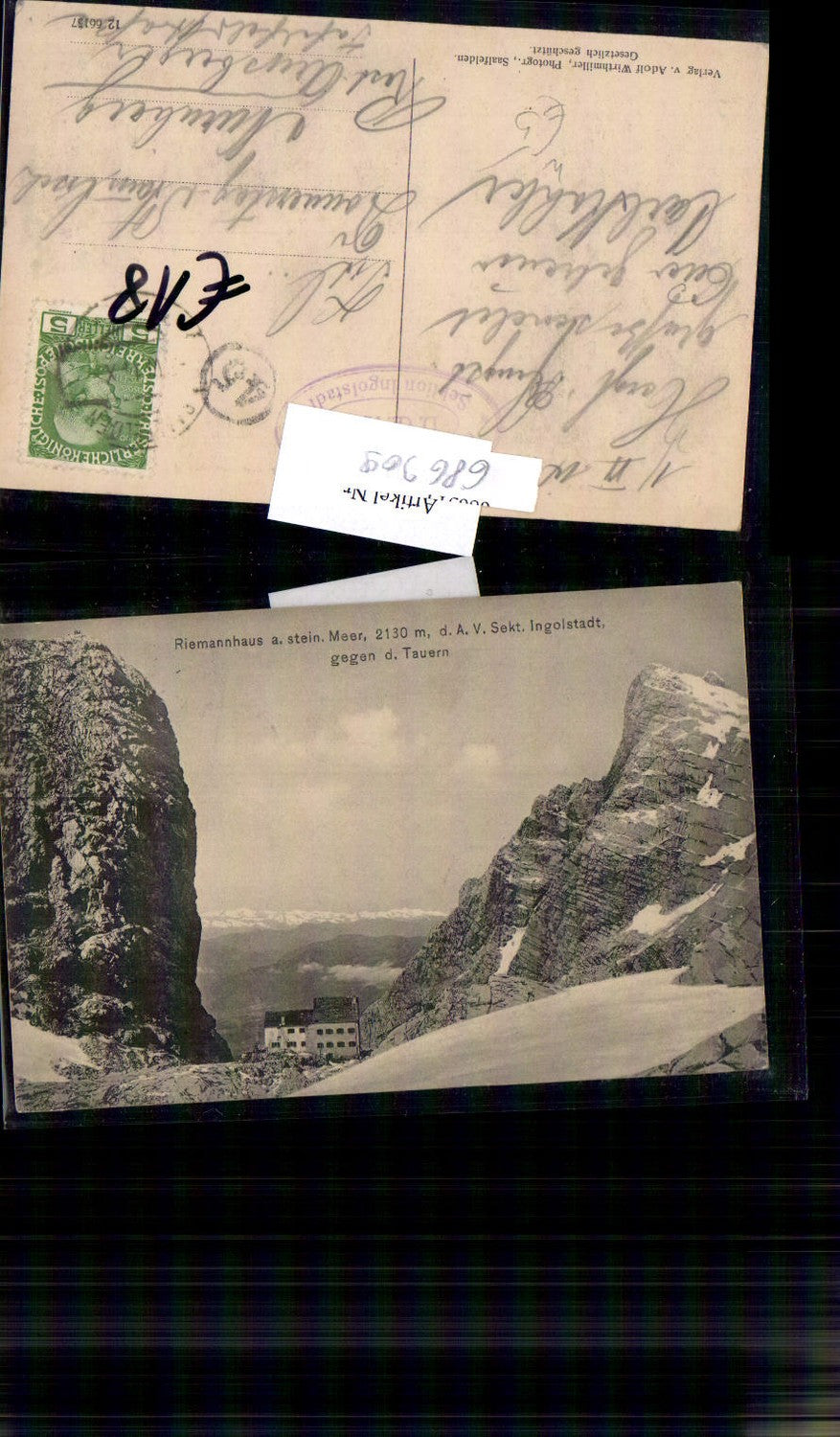 686309 Riemannhaus am Steinernen Meer Zell am See Saalfelden