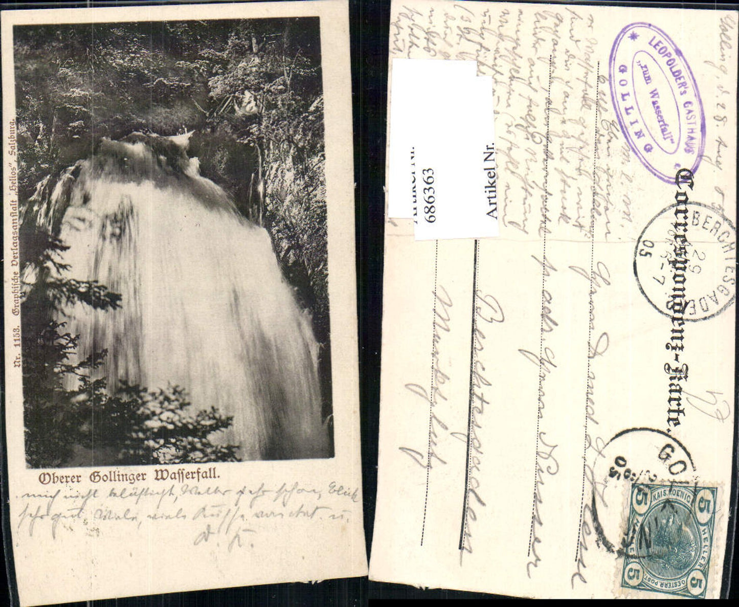 686363 Gollinger Wasserfall Golling an der Salzach