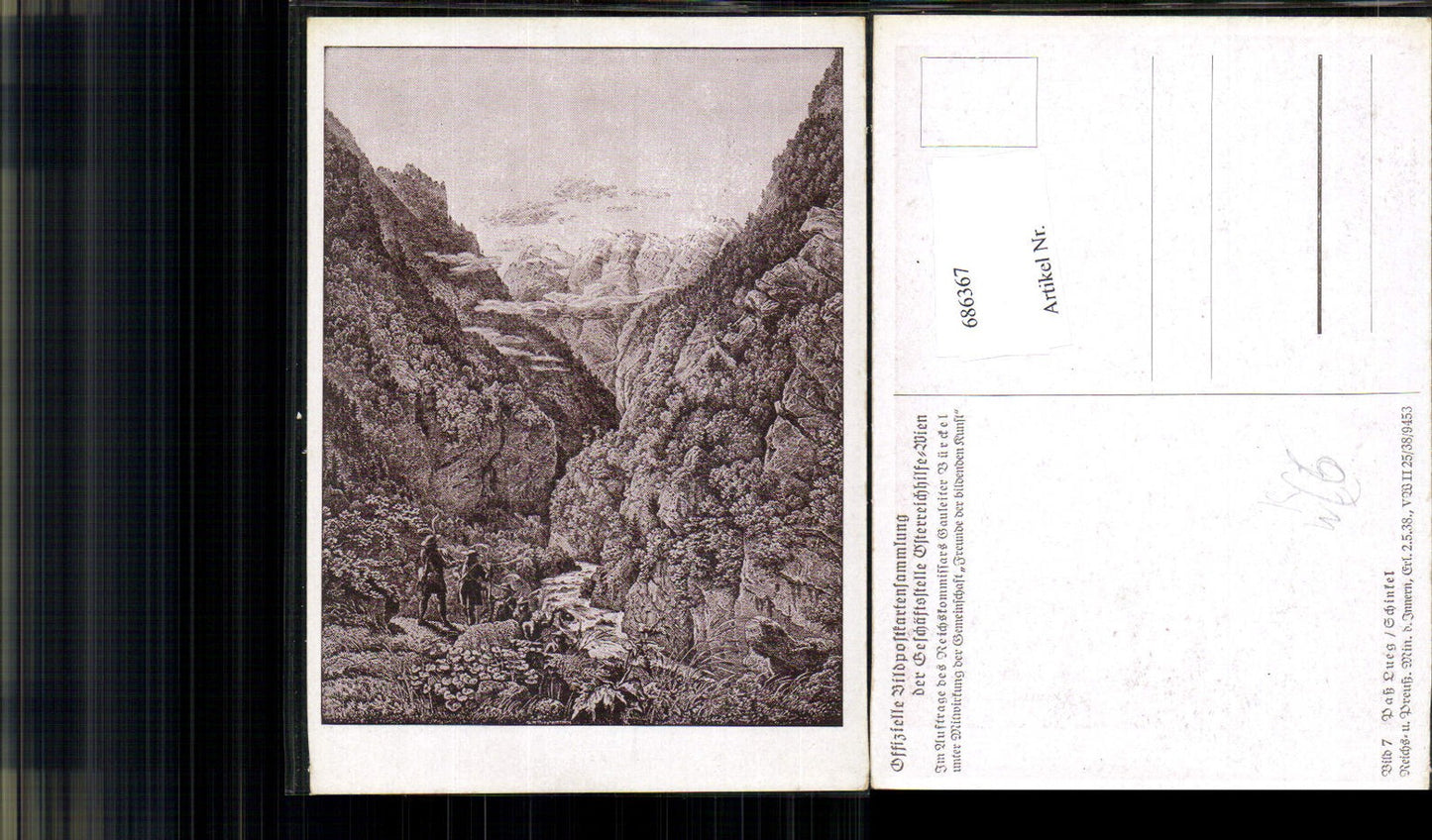 686367 Künstler AK Paß Lueg b. Golling an der Salzach