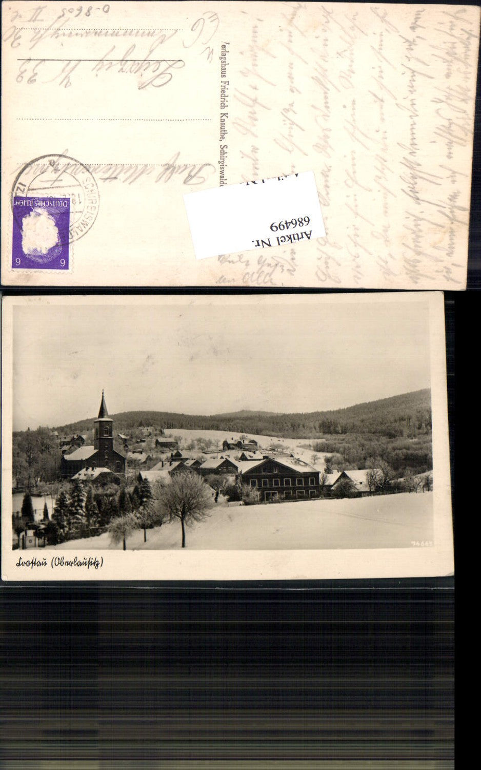 686499 Kroskau bei Schirgiswalde Oberlausitz Lausitz Bautzen Sachsen