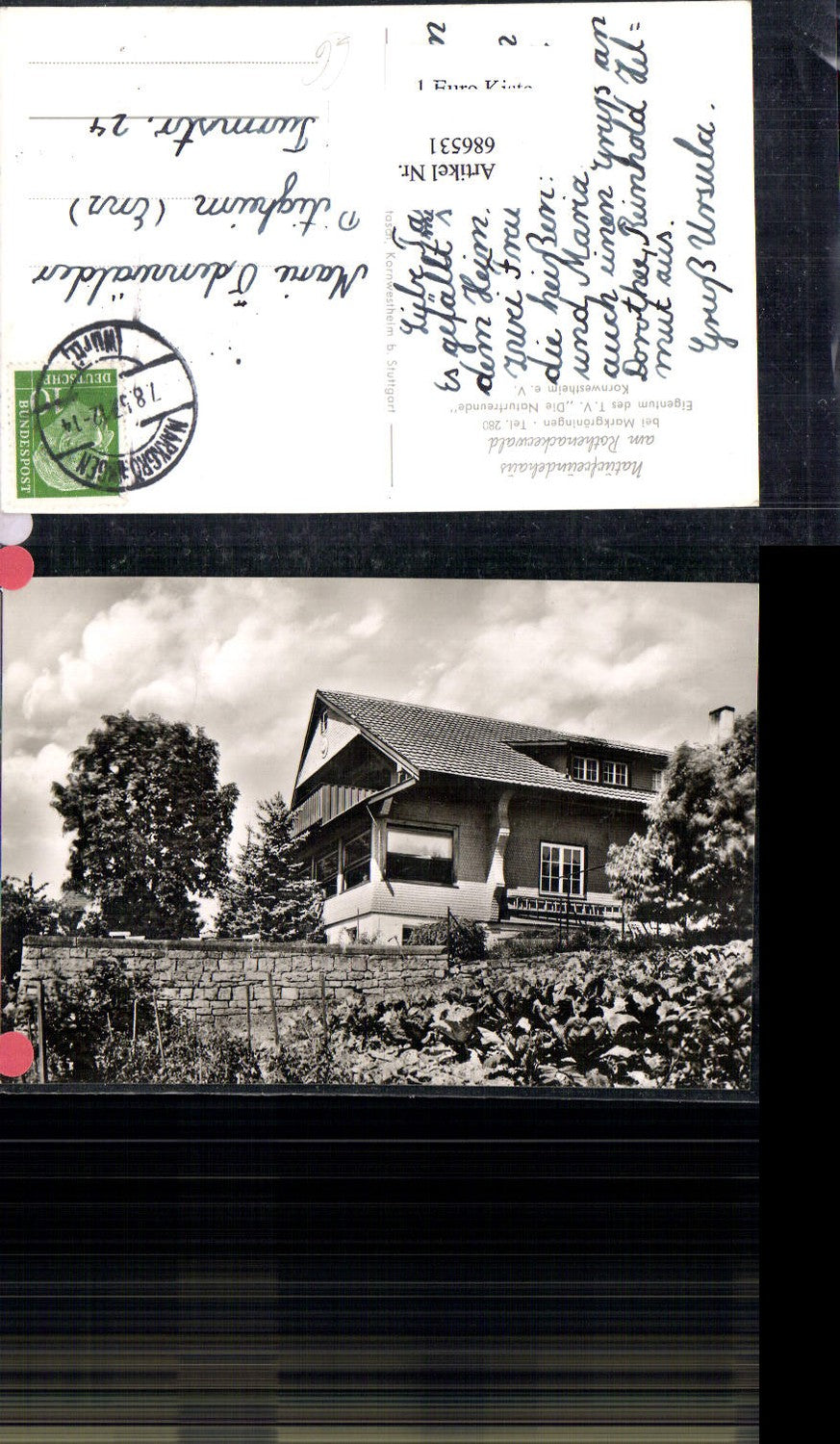 686531 Naturfreundehaus Rothenackerwald b. Markgröningen