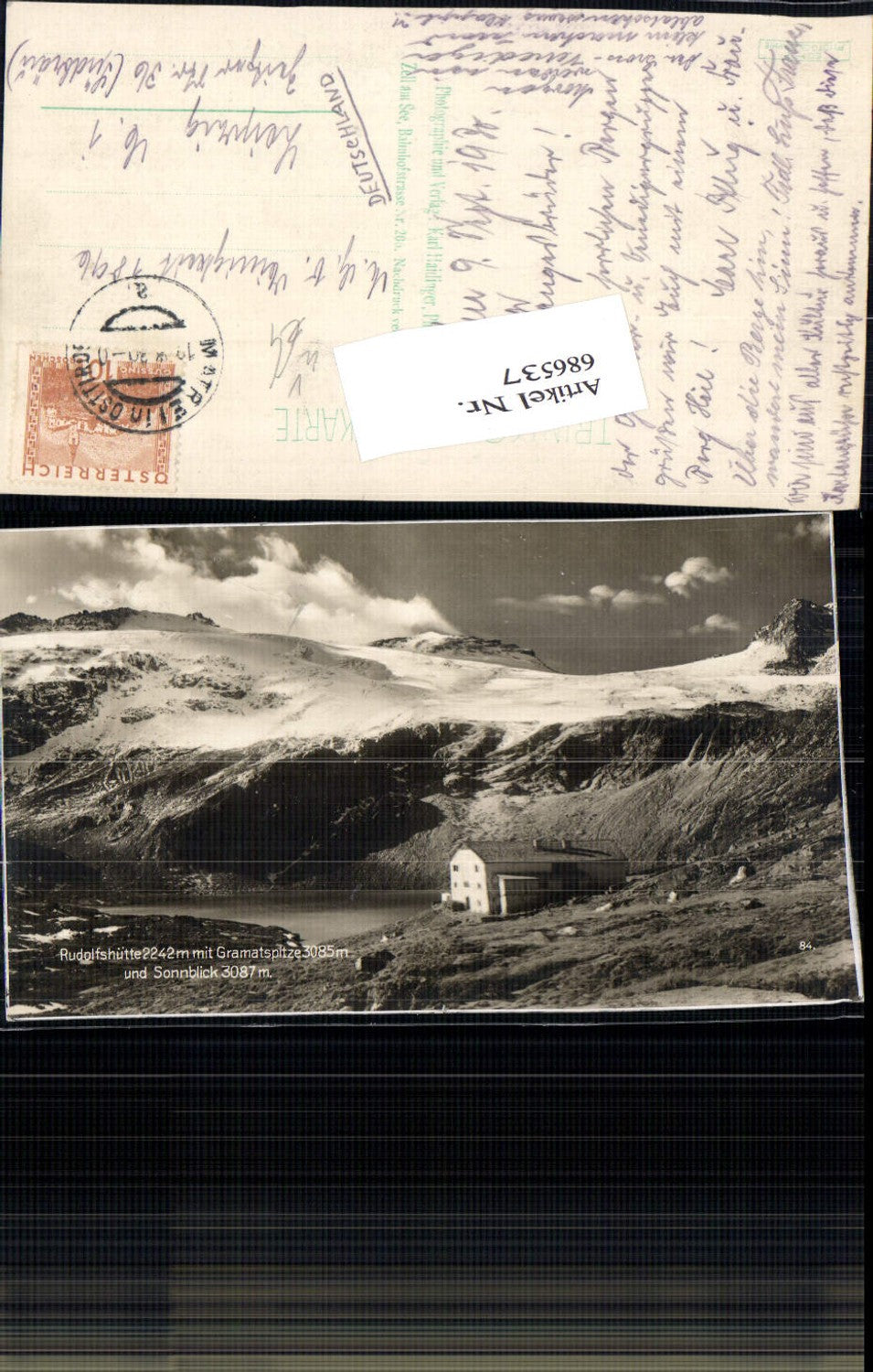 686537 Rudolfshütte bei Uttendorf Sonnblick