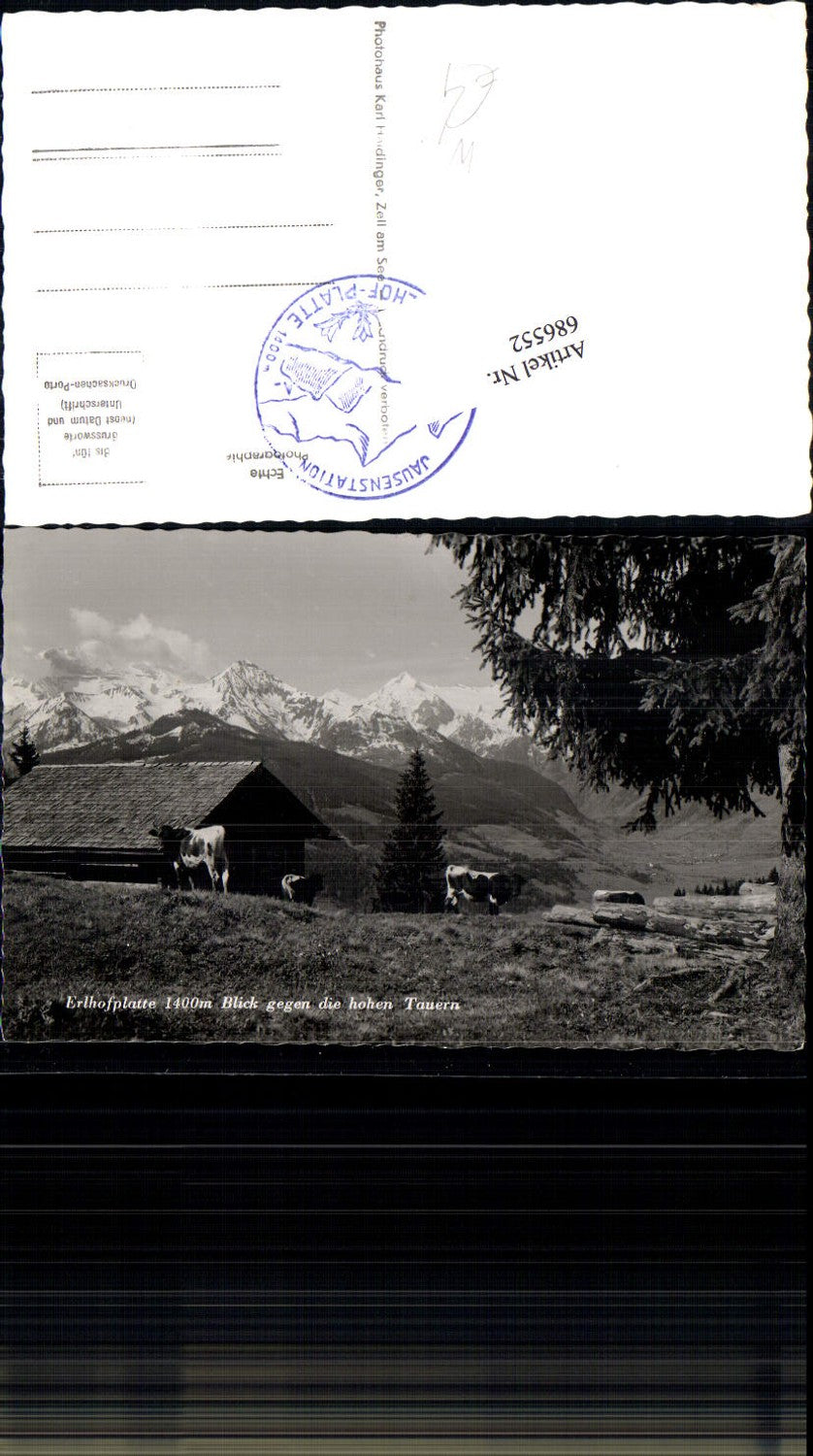 686552 Erlhofplatte Hohe Tauern Zell am See