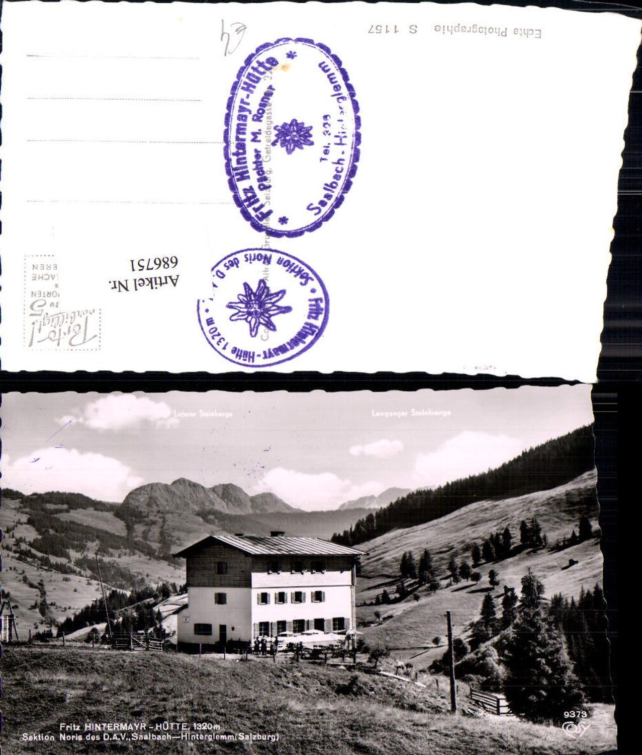 686751 Fritz Hintermayr Hütte Saalbach Hinterglemm