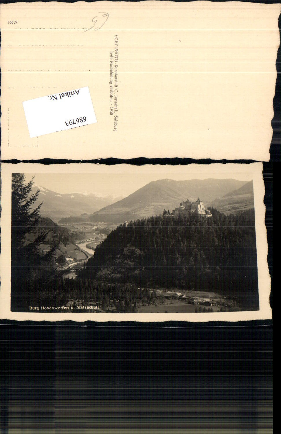 686793 Burg Hohenwerfen Werfen