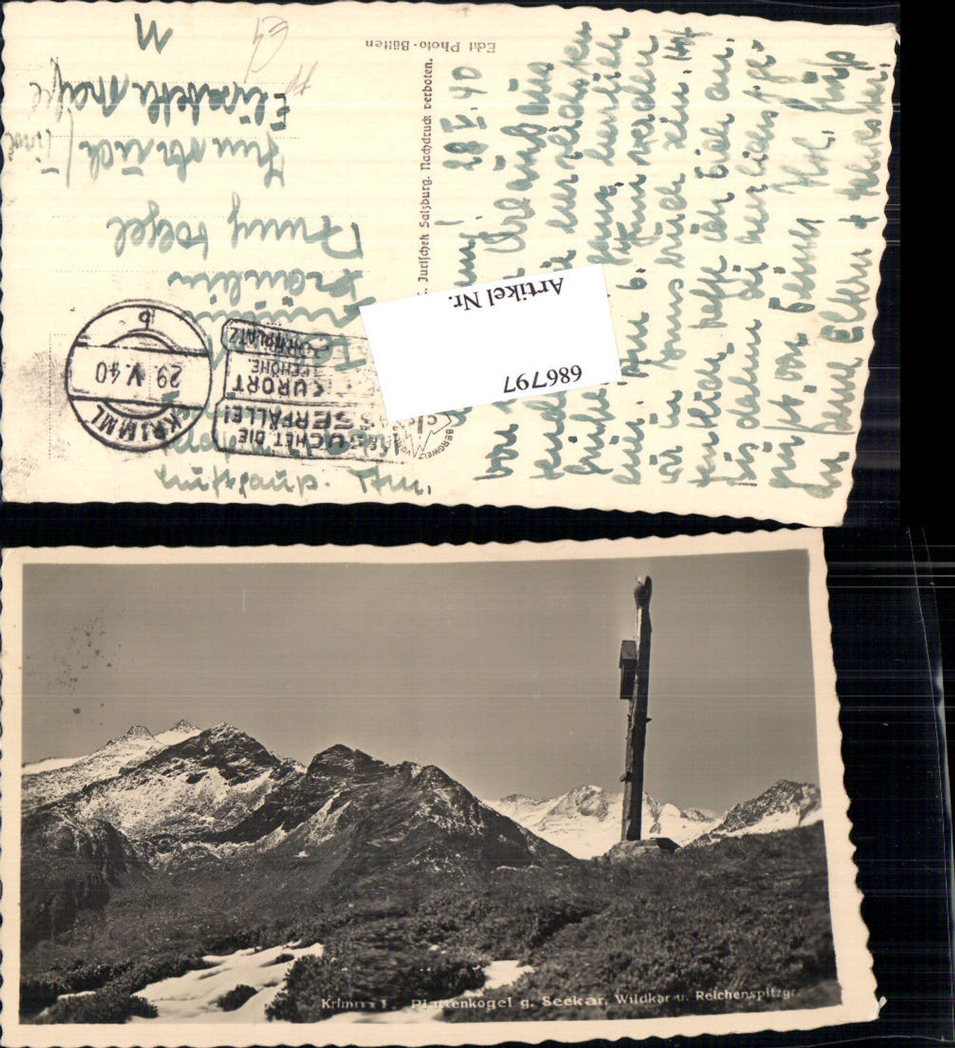 686797 Krimml Plattenkogel