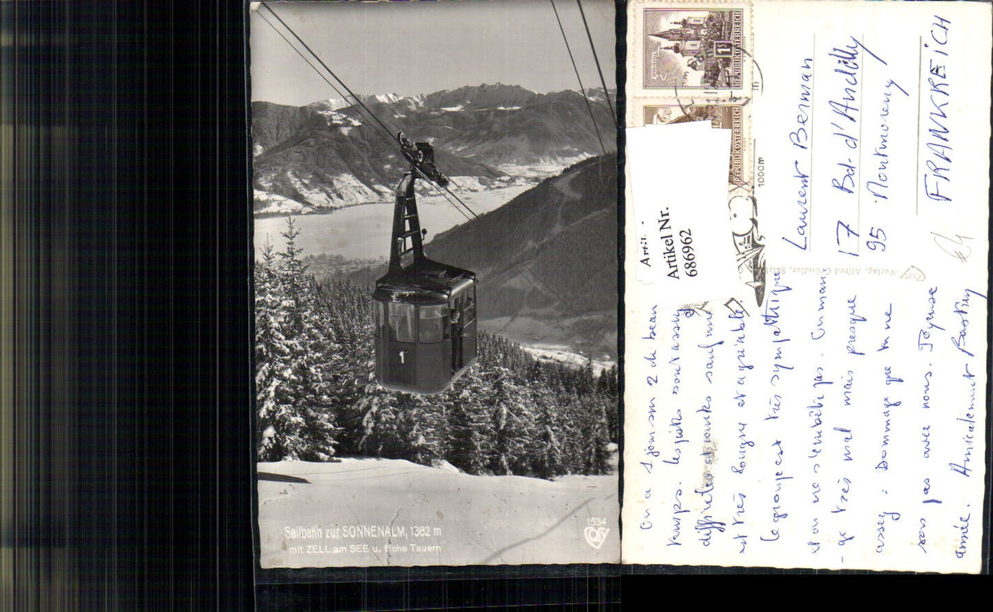 686962 Zell am See Schmittenhöhe Seilbahn