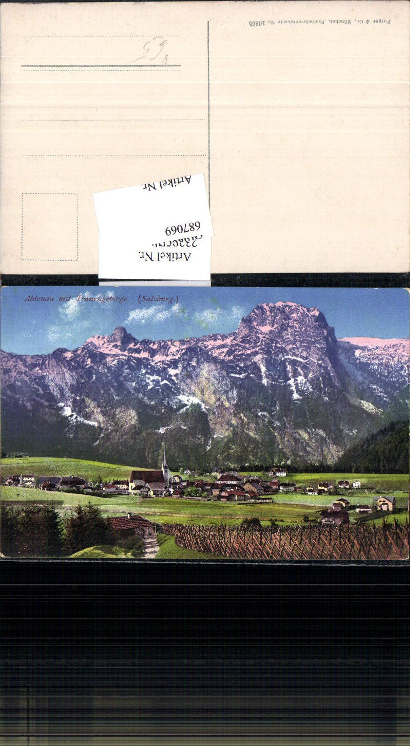 687069 Abtenau pub Purger & Co. 10865