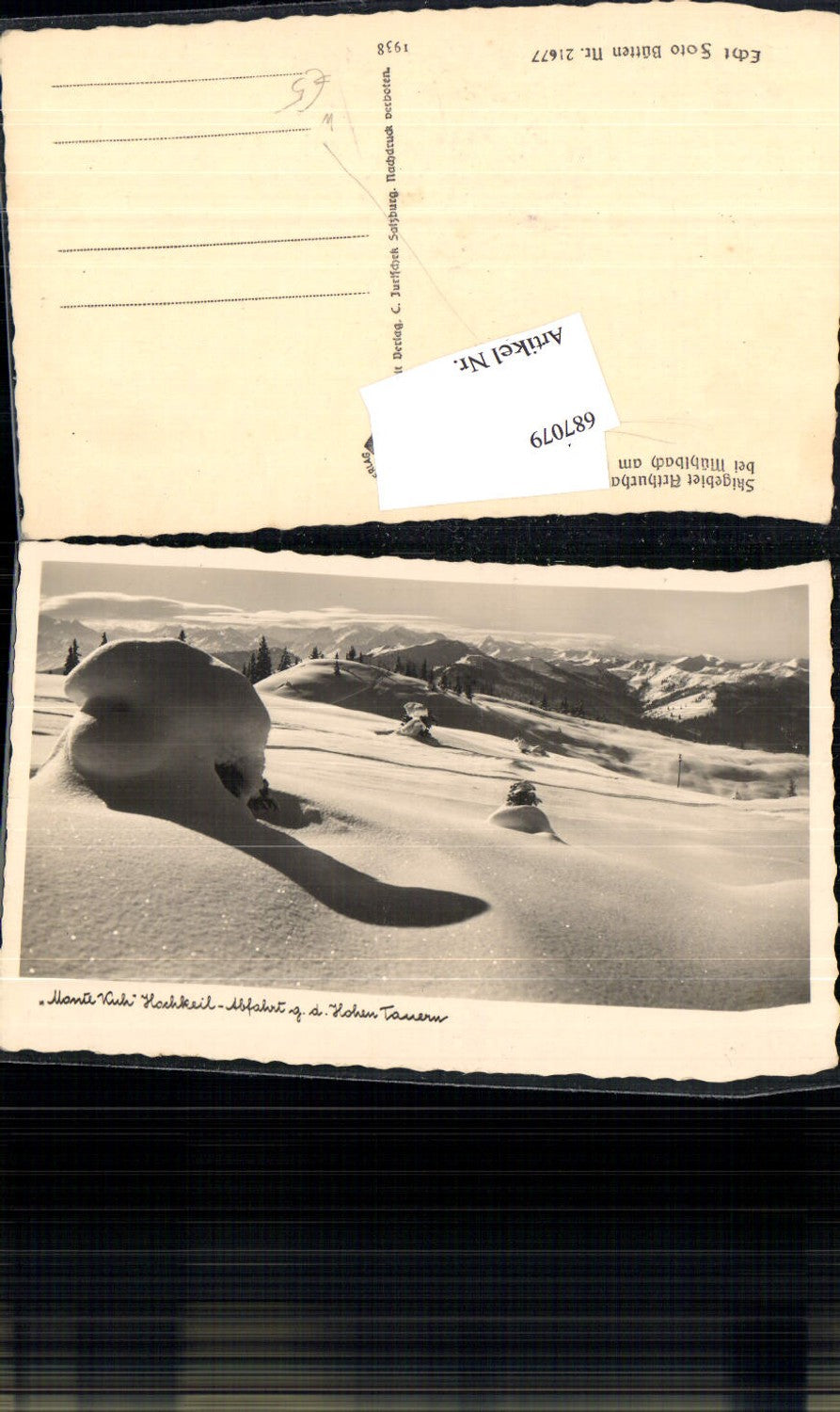 687079 Skigebiet Arthurhaus bei Mühlbach am Hochkönig