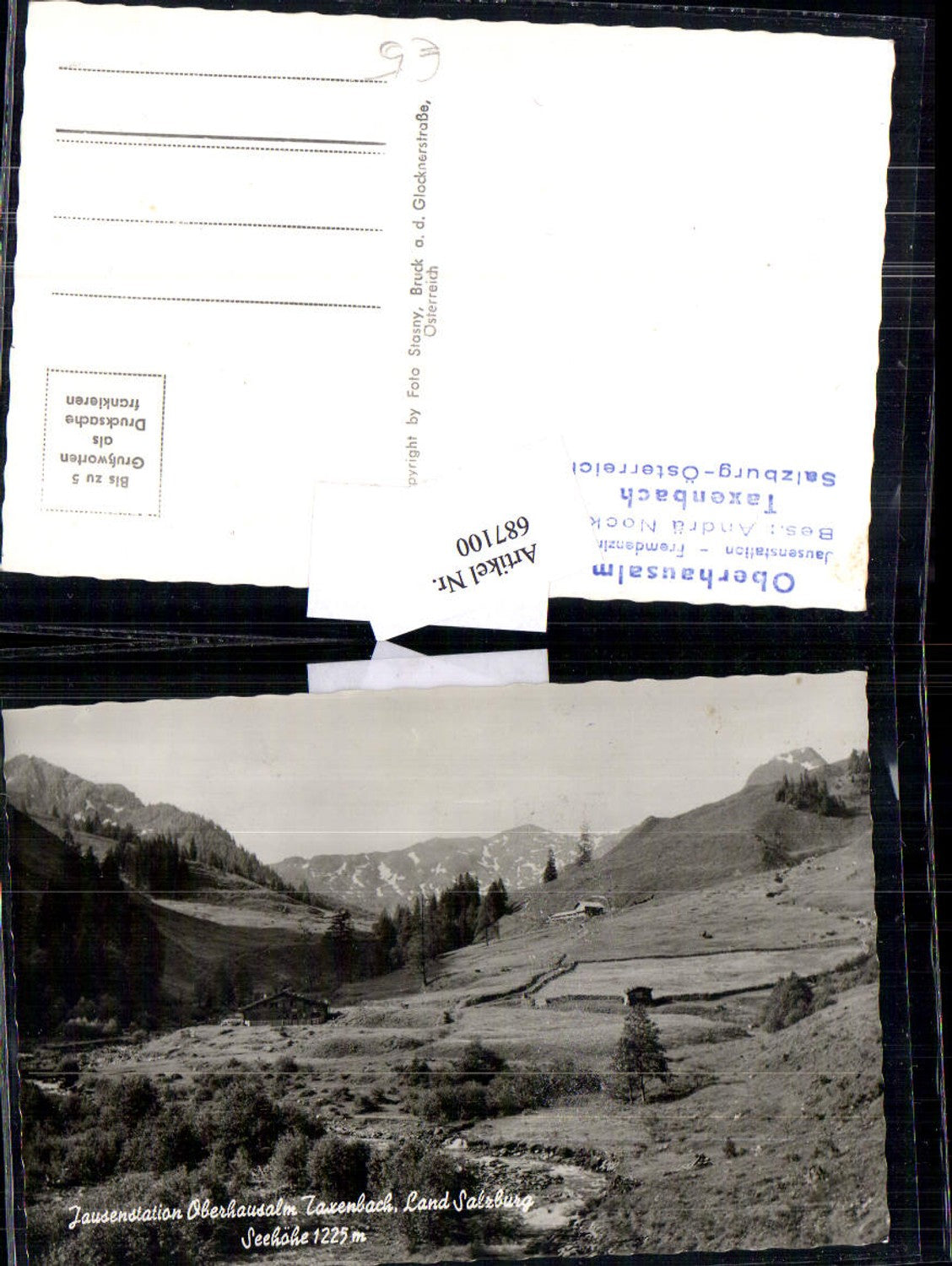 687100 Oberhausalm Taxenbach