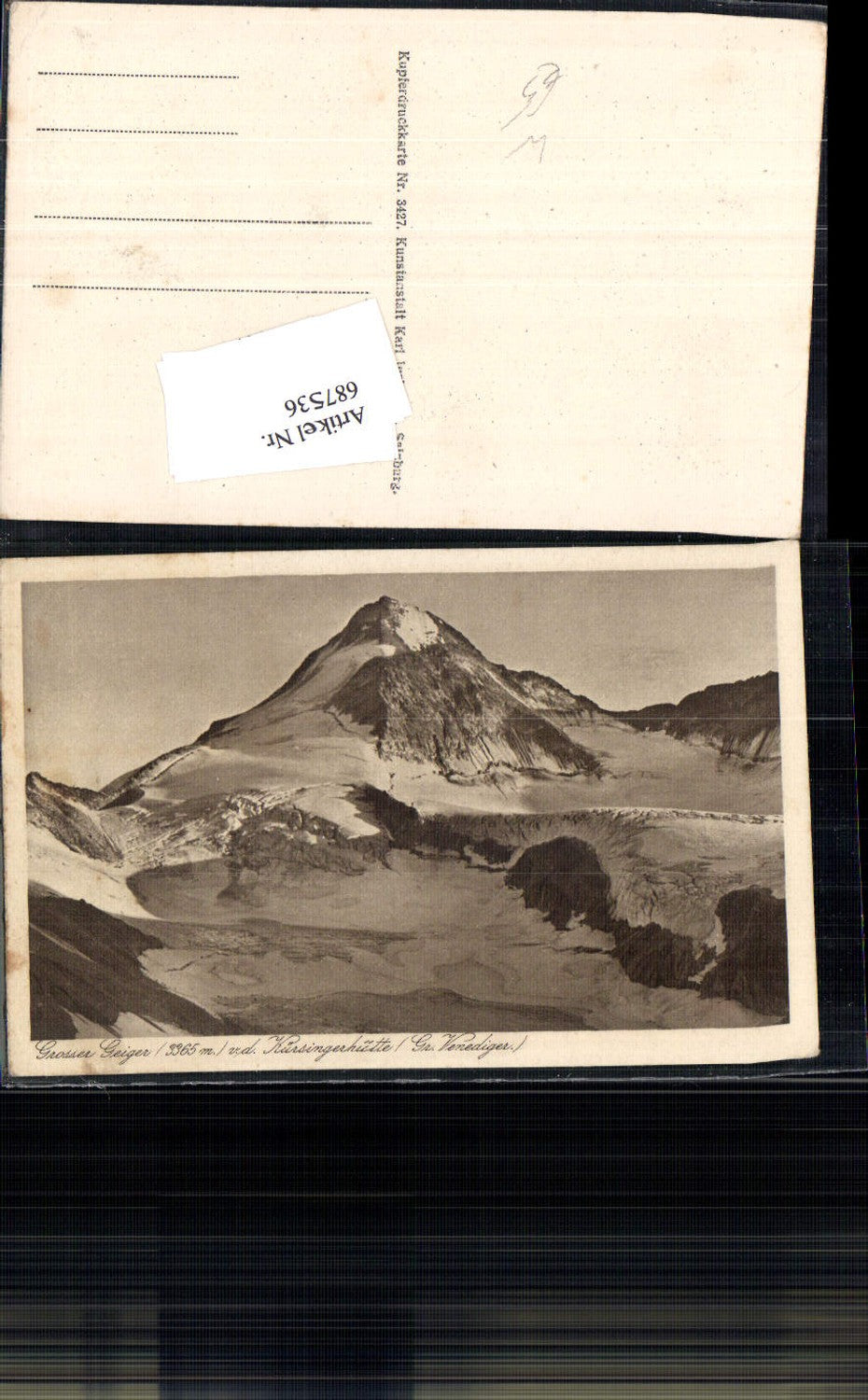 687536 Gross Geiger Kürsingerhütte bei Neukirchen Bramberg