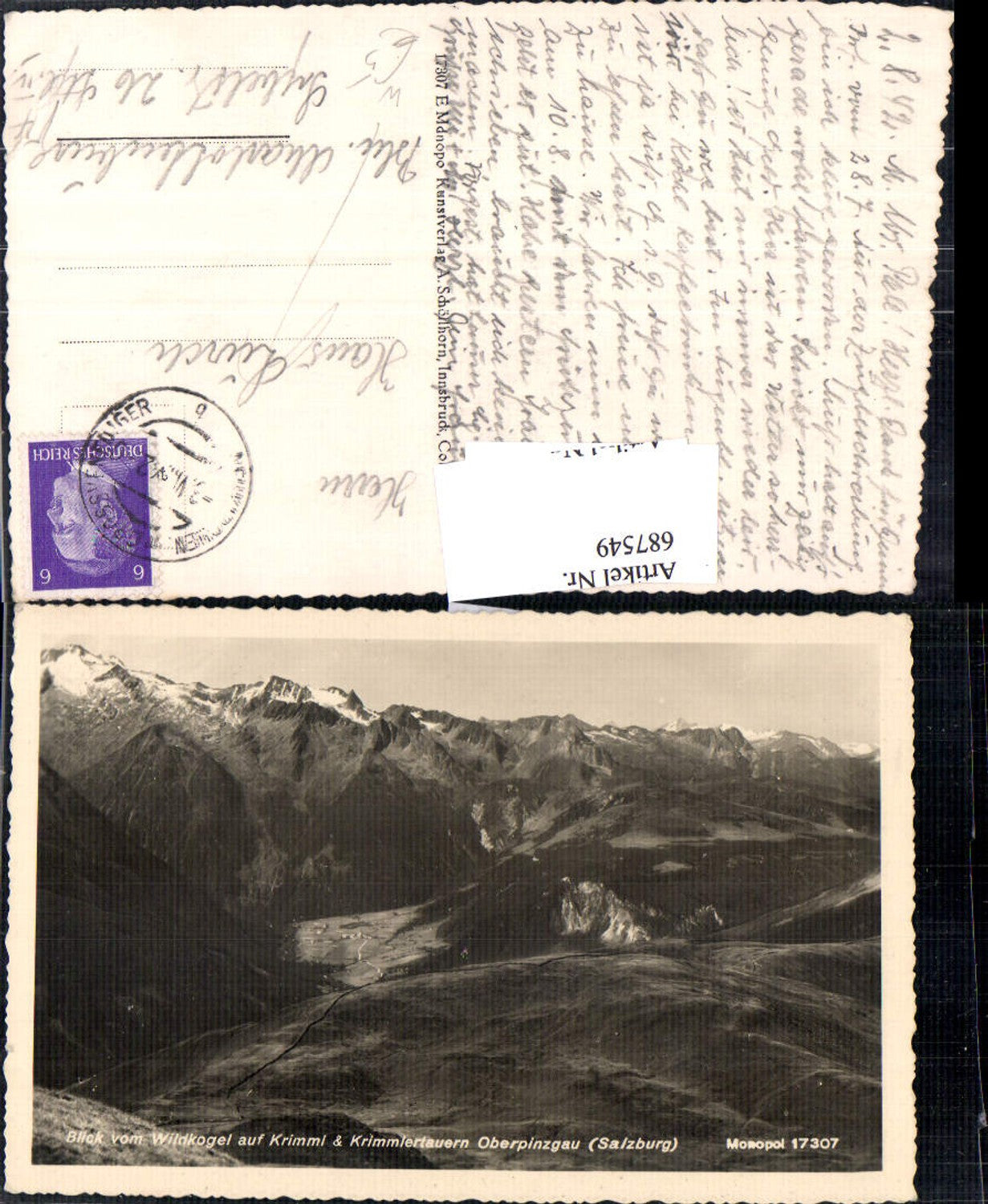 687549 Wildkogel bei Krimml Pinzgau