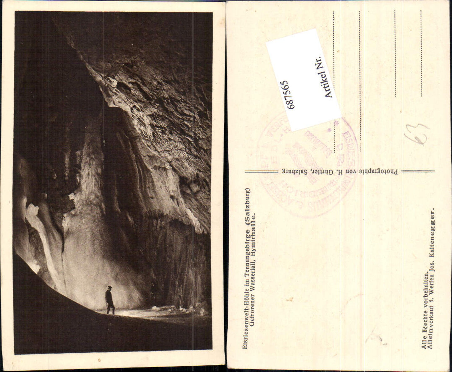 687565 Eisriesenwelt Werfen Höhle