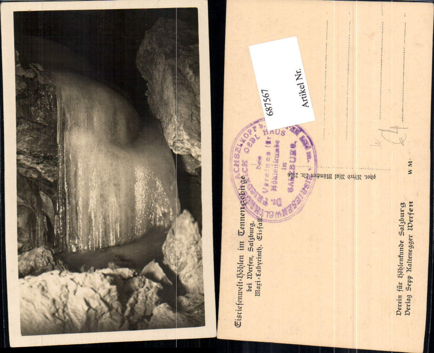 687567 Eisriesenwelt Werfen Höhle