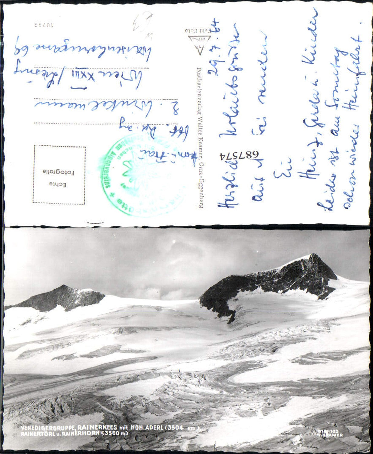 687574 Venedigergruppe Großvenediger bei Neukirchen Bramberg