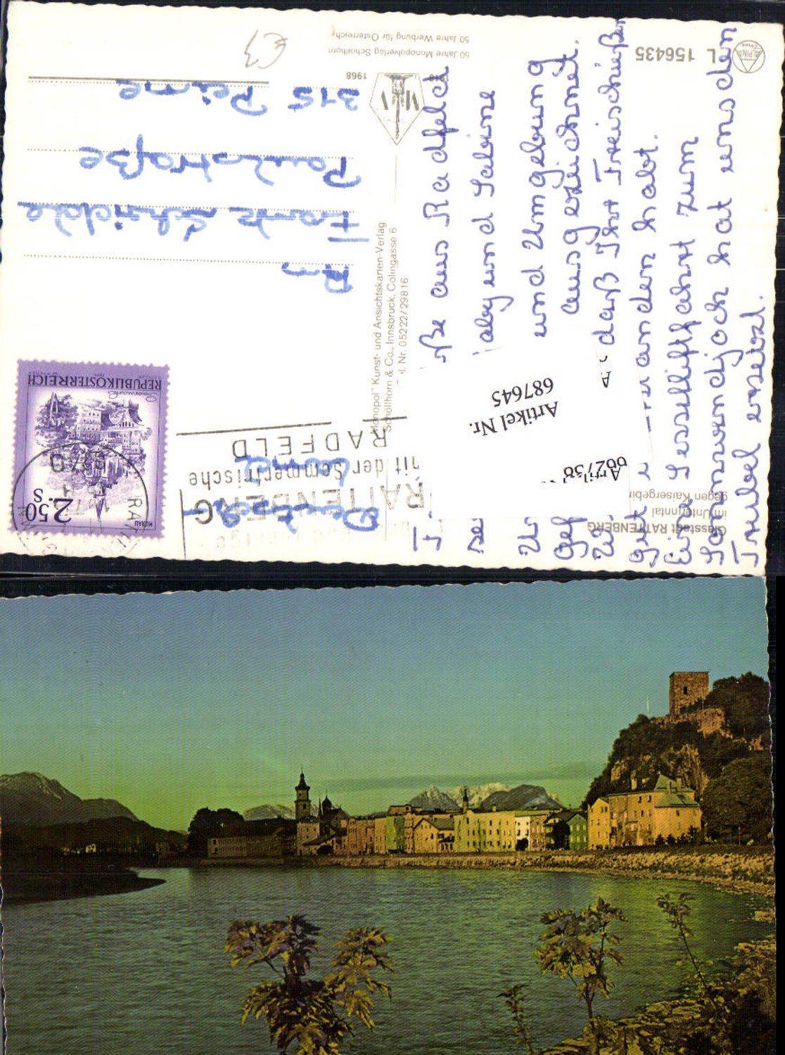 687644 Restauration Falkenstein bei Krimml Pinzgau