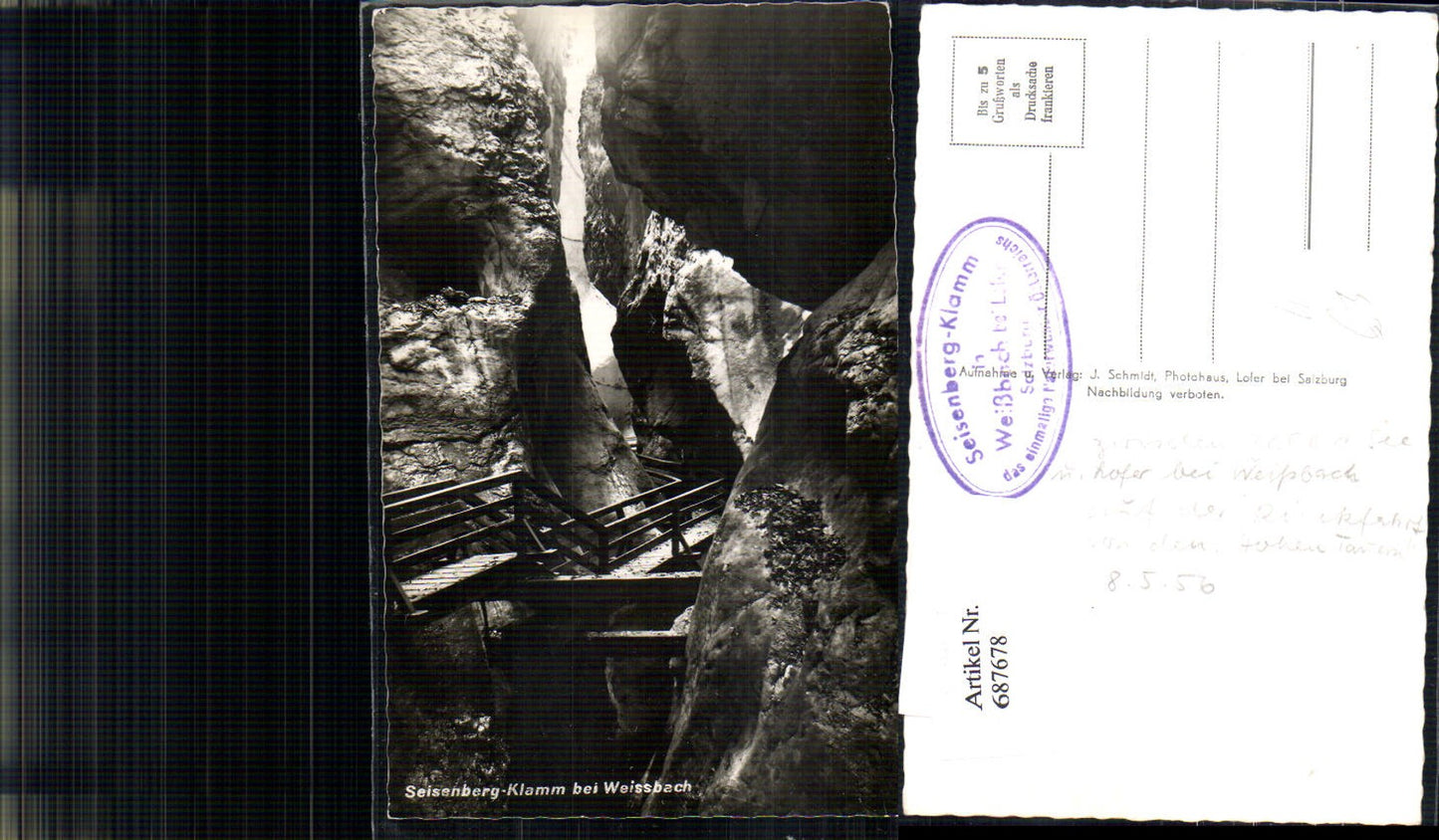 687678 Seisenberg Klamm bei Weissbach Lofer