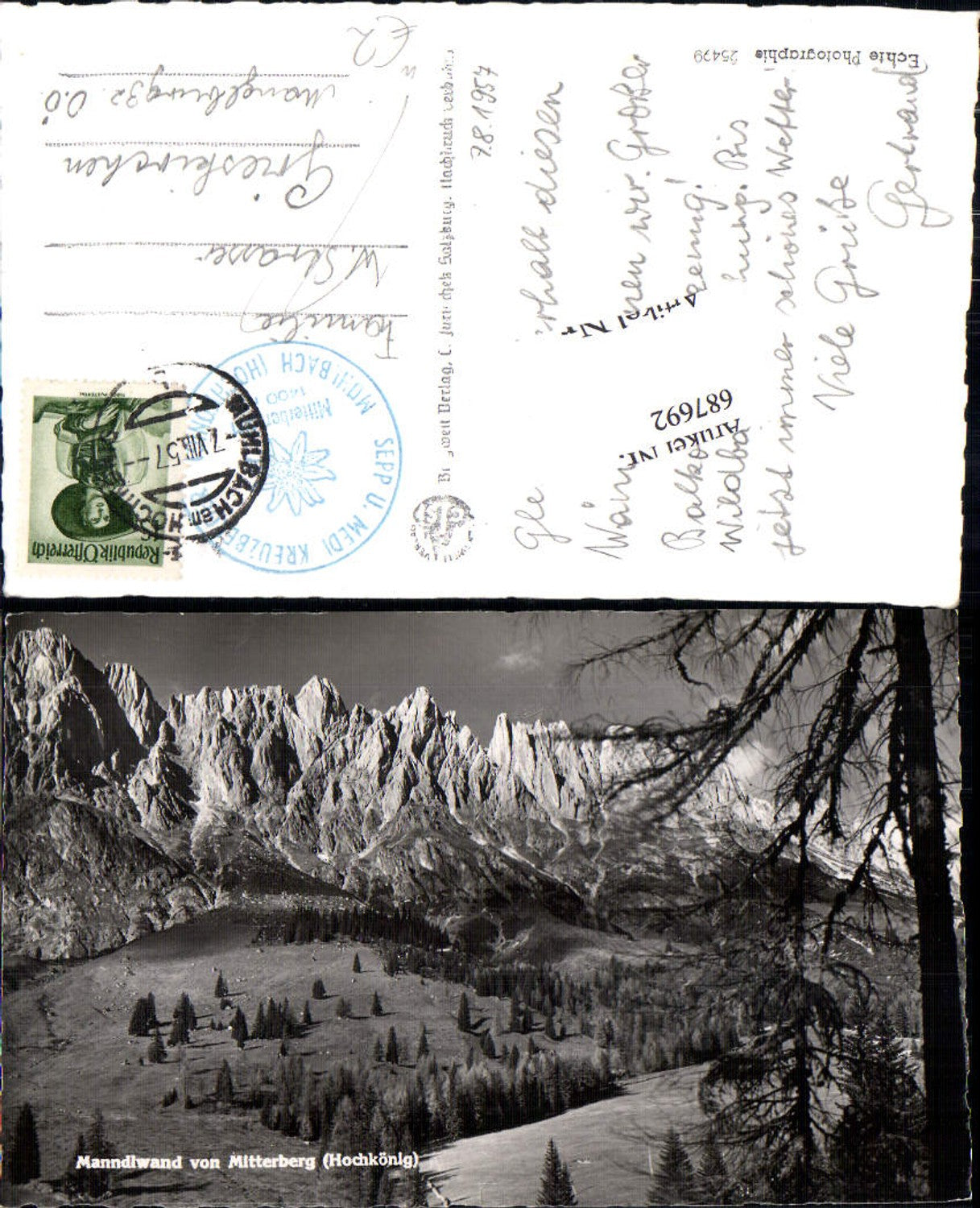 687692 Manndlwand Mitterberg Hochkönig Mühlbach