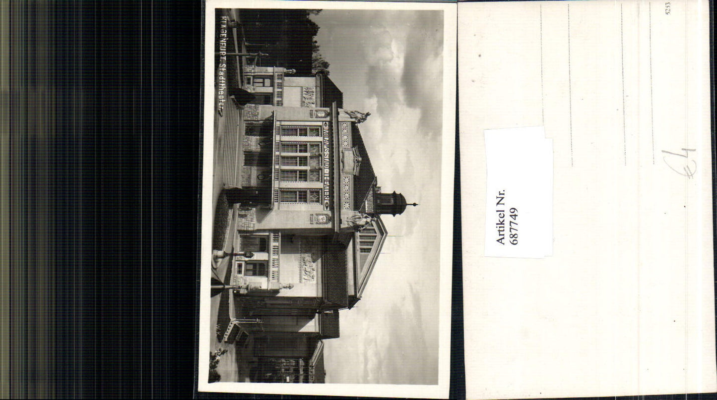 687749 Klagenfurt Stadttheater Theater