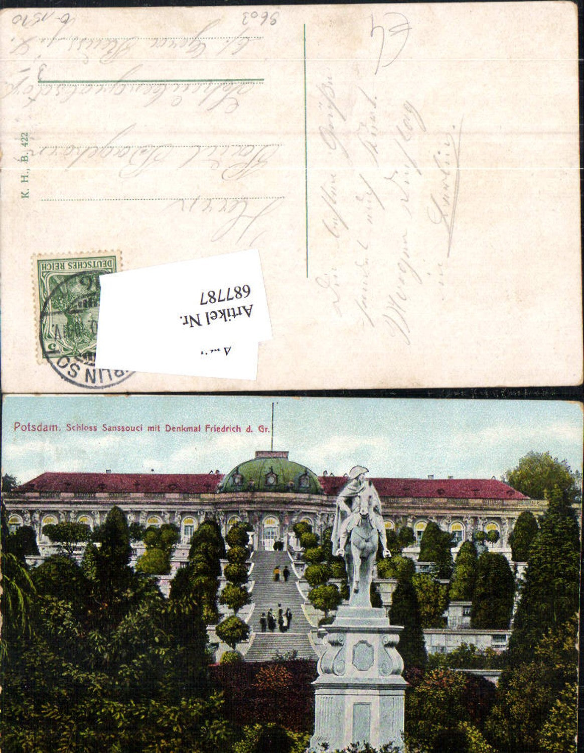 687787 Potsdam Sanssouci Palace