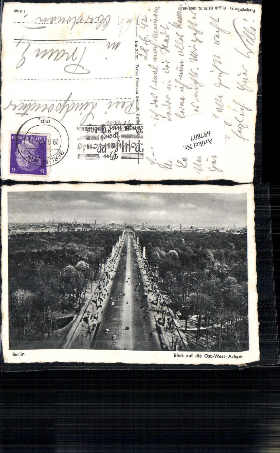 687807 Berlin Ost West Achse
