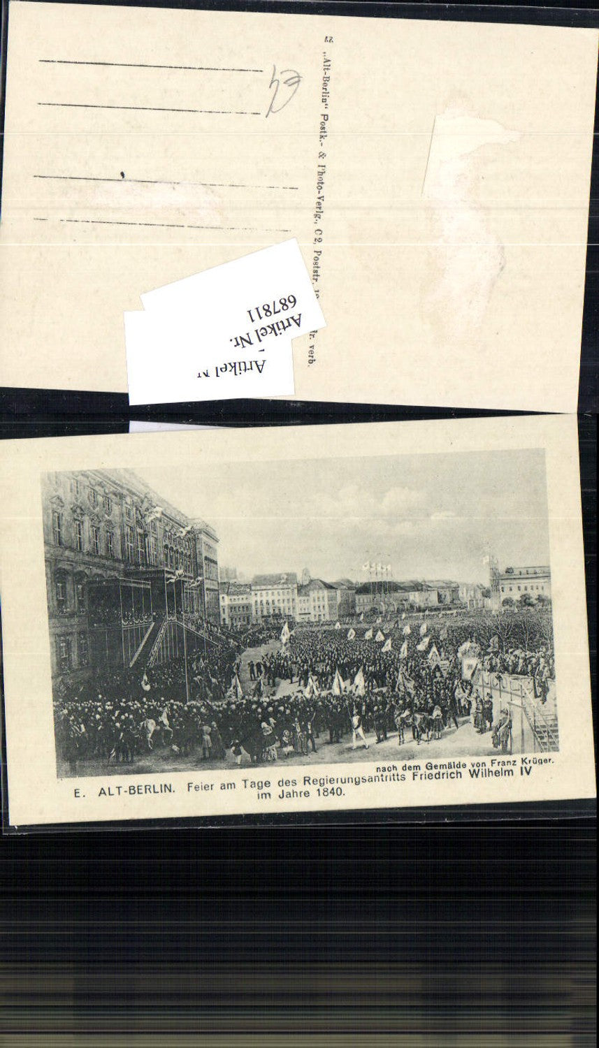 687811 Alt-Berlin Schloss