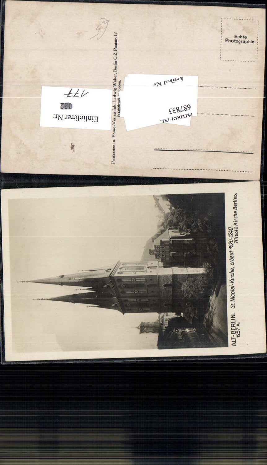 687833 Berlin St. Nicolaikirche