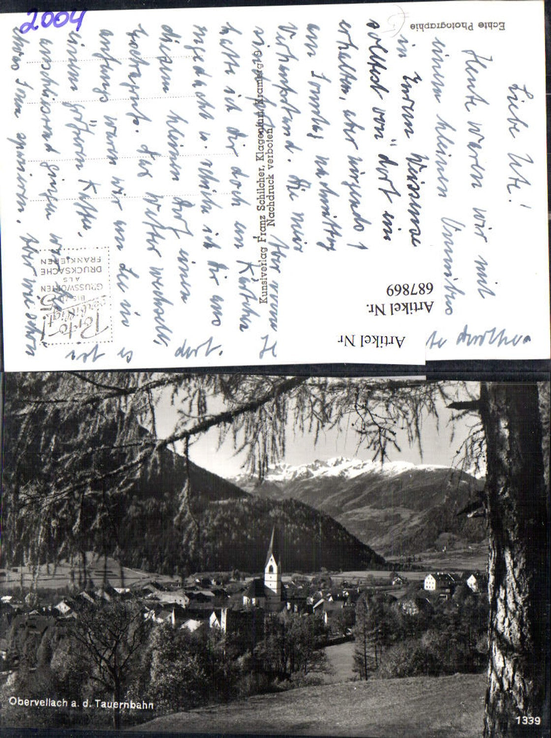 687869 Obervellach a. d. tauernbahn