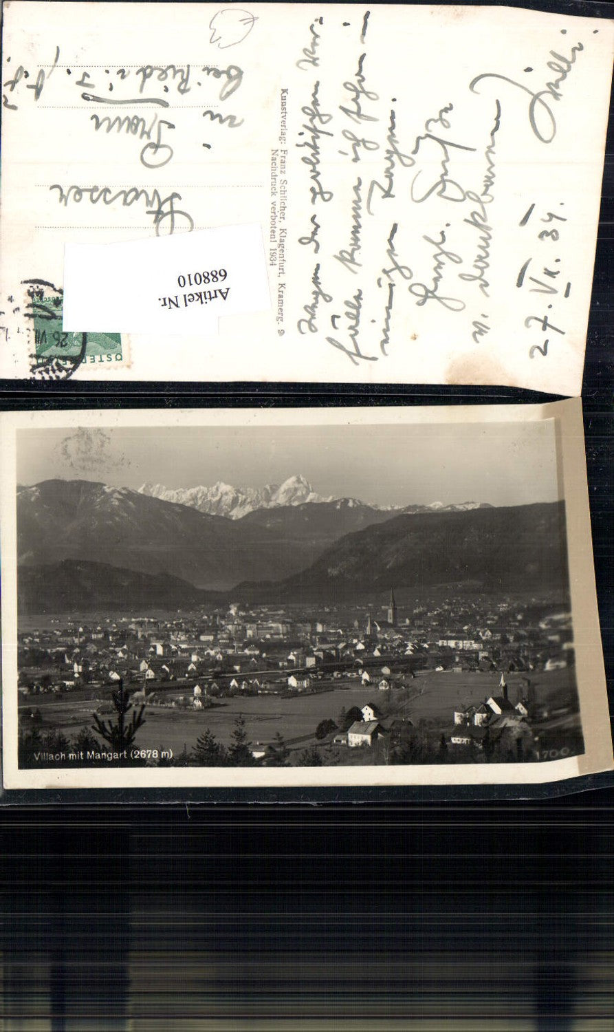 688010 Villach gel.n. Pram Ried im Innkreis