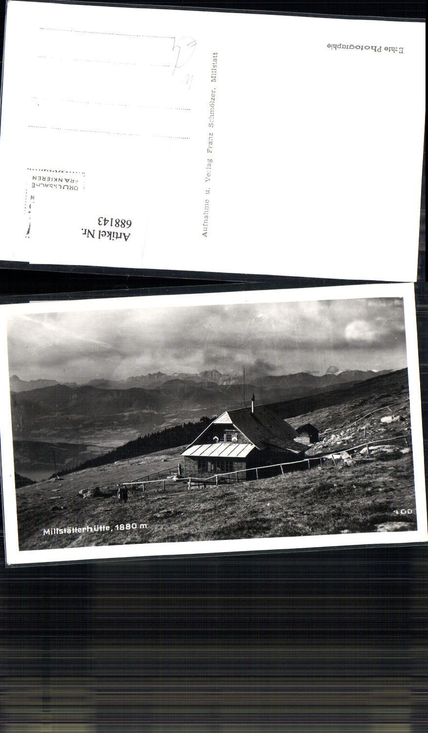 688143 Millstatt Millstätterseehütte Hütte