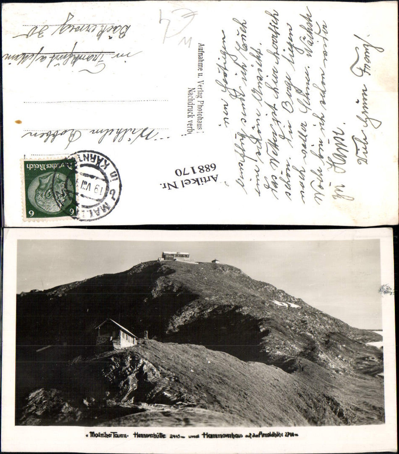 688170 Mallnitzer Tauern Mallnitz Hannoverhaus Hannoverhütte