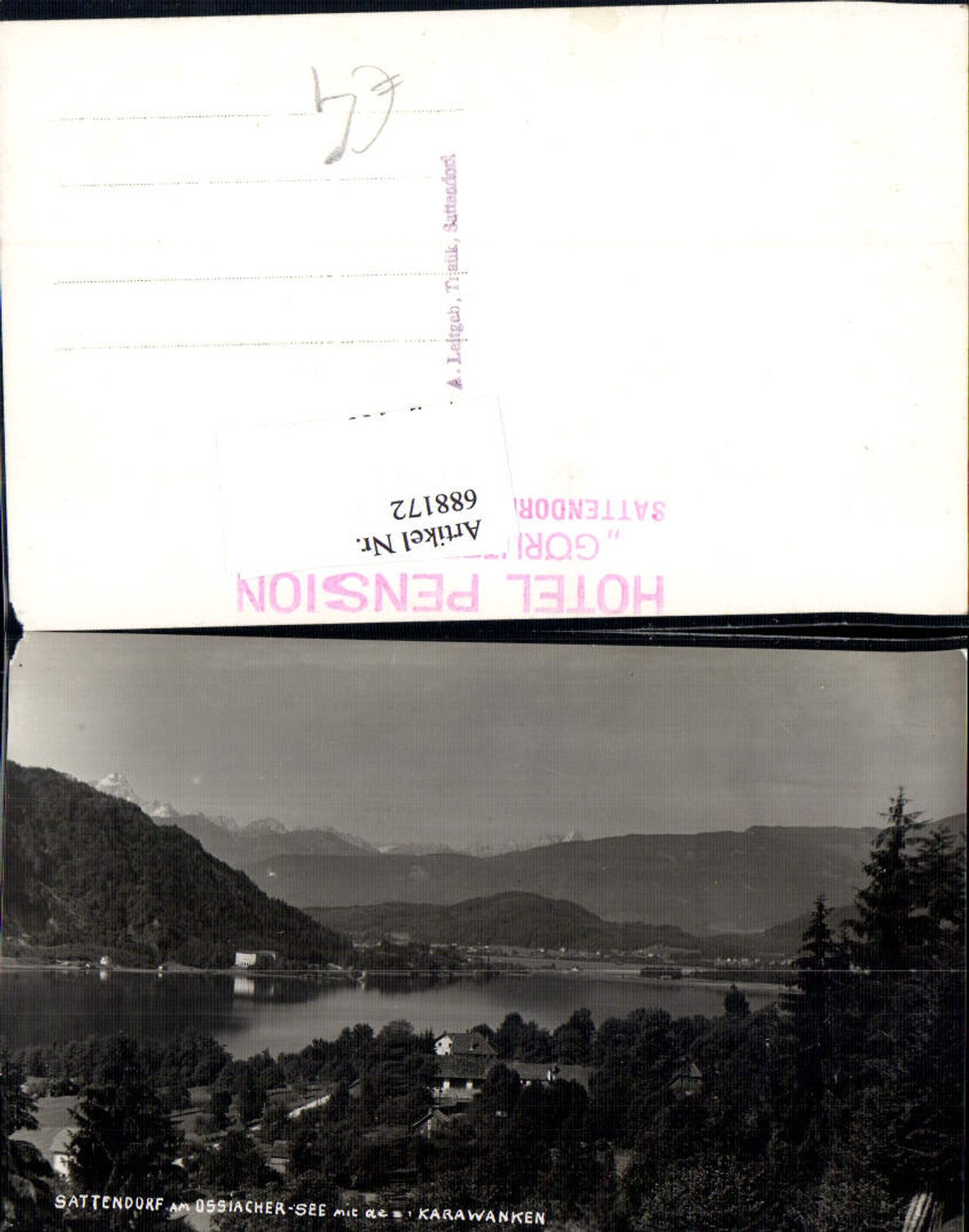 688172 Sattendorf am Ossiachersee