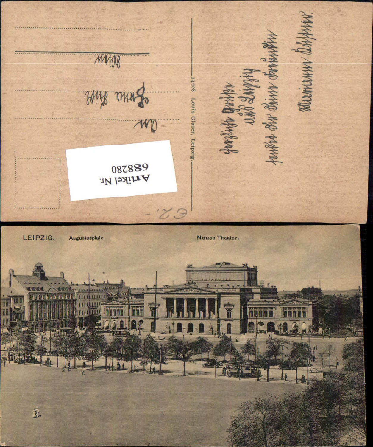 688280 Leipzig Neues Theater Augustusplatz