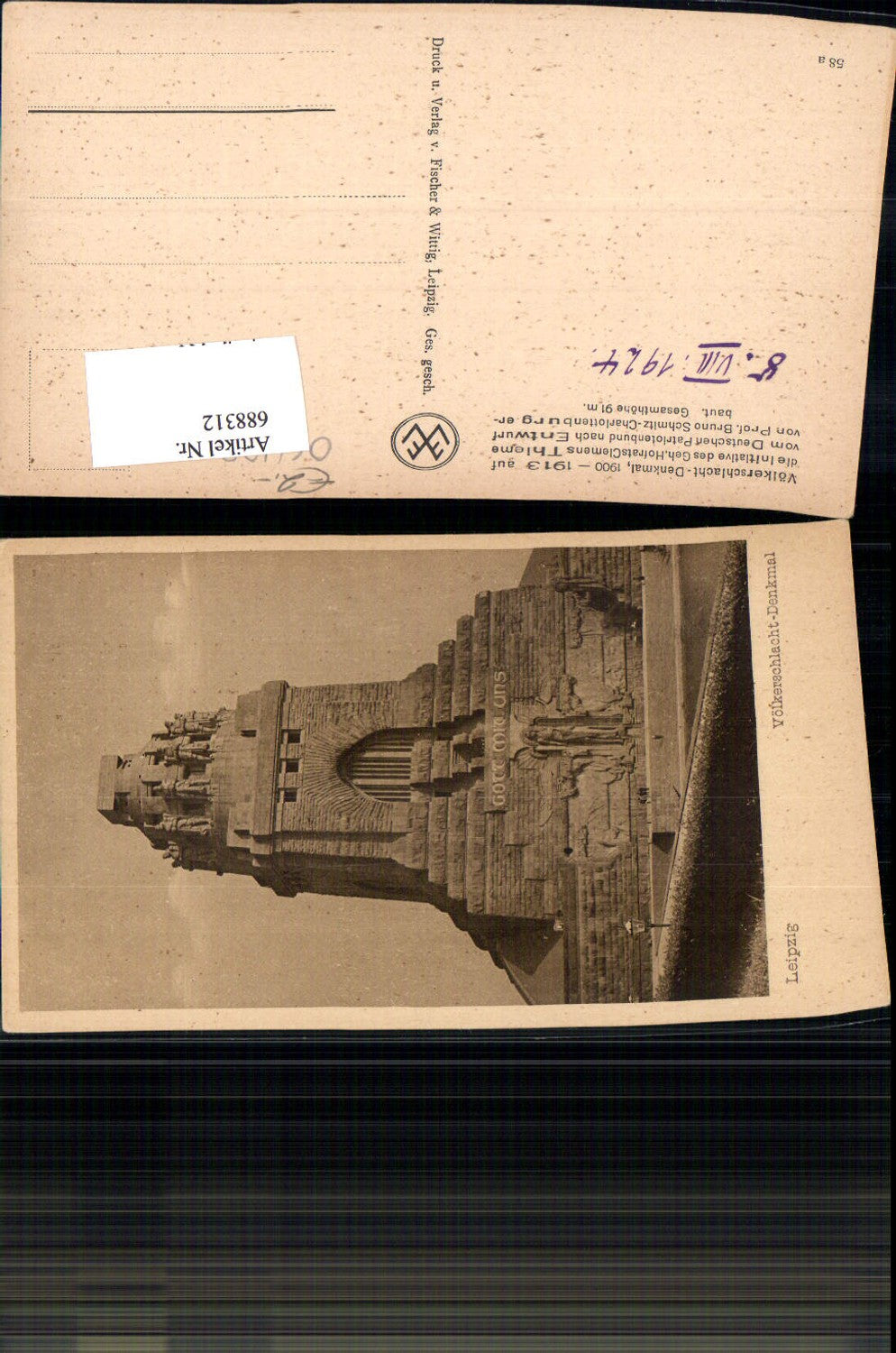 688312 Leipzig Völkerschlachtdenkmal