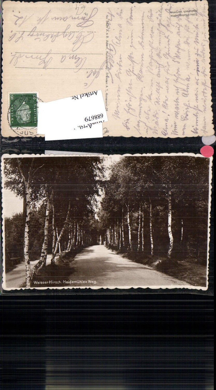 688679 Dresden Loschwitz Weisser Hirsch Heidemühlweg Heidemühlen Weg