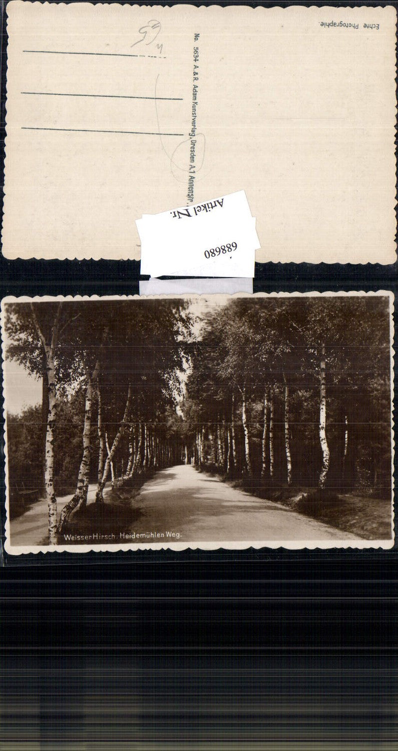 688680 Dresden Loschwitz Weisser Hirsch Heidemühlweg Heidemühlen Weg