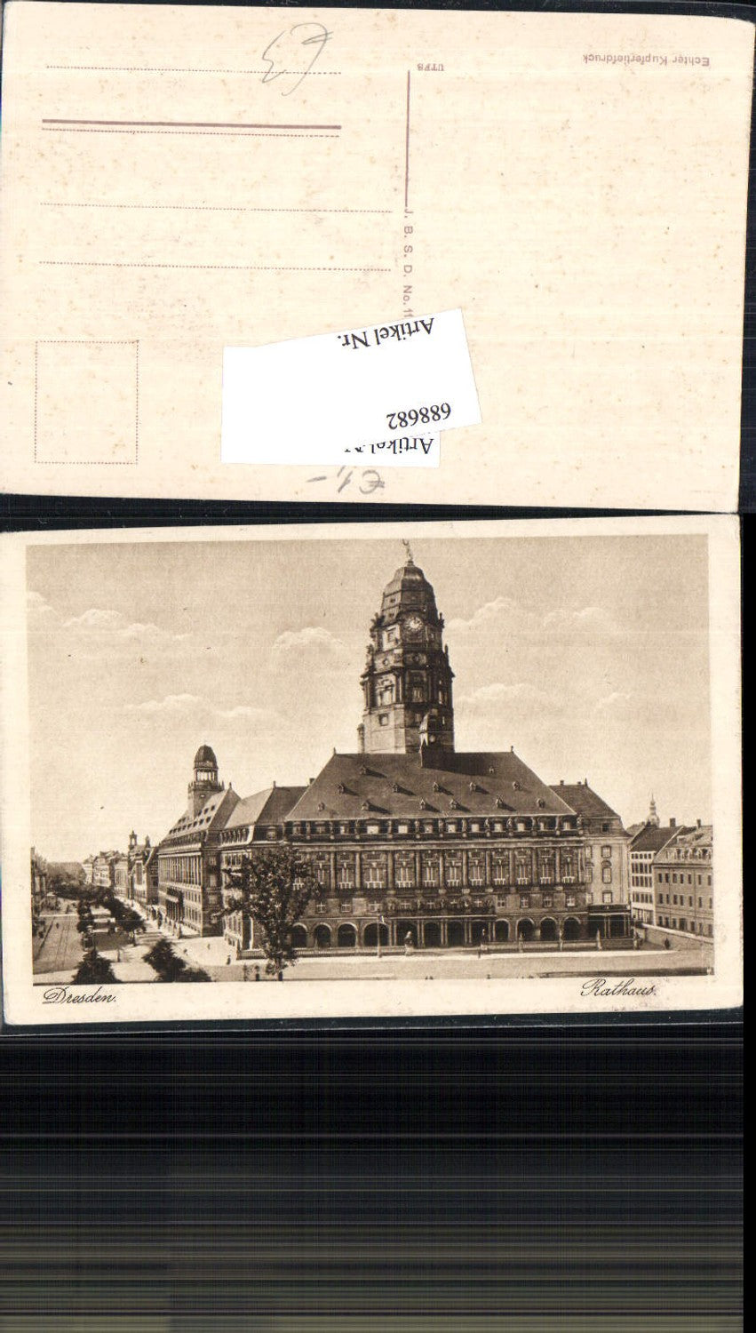 688682 Dresden Altstadt Neues Rathaus