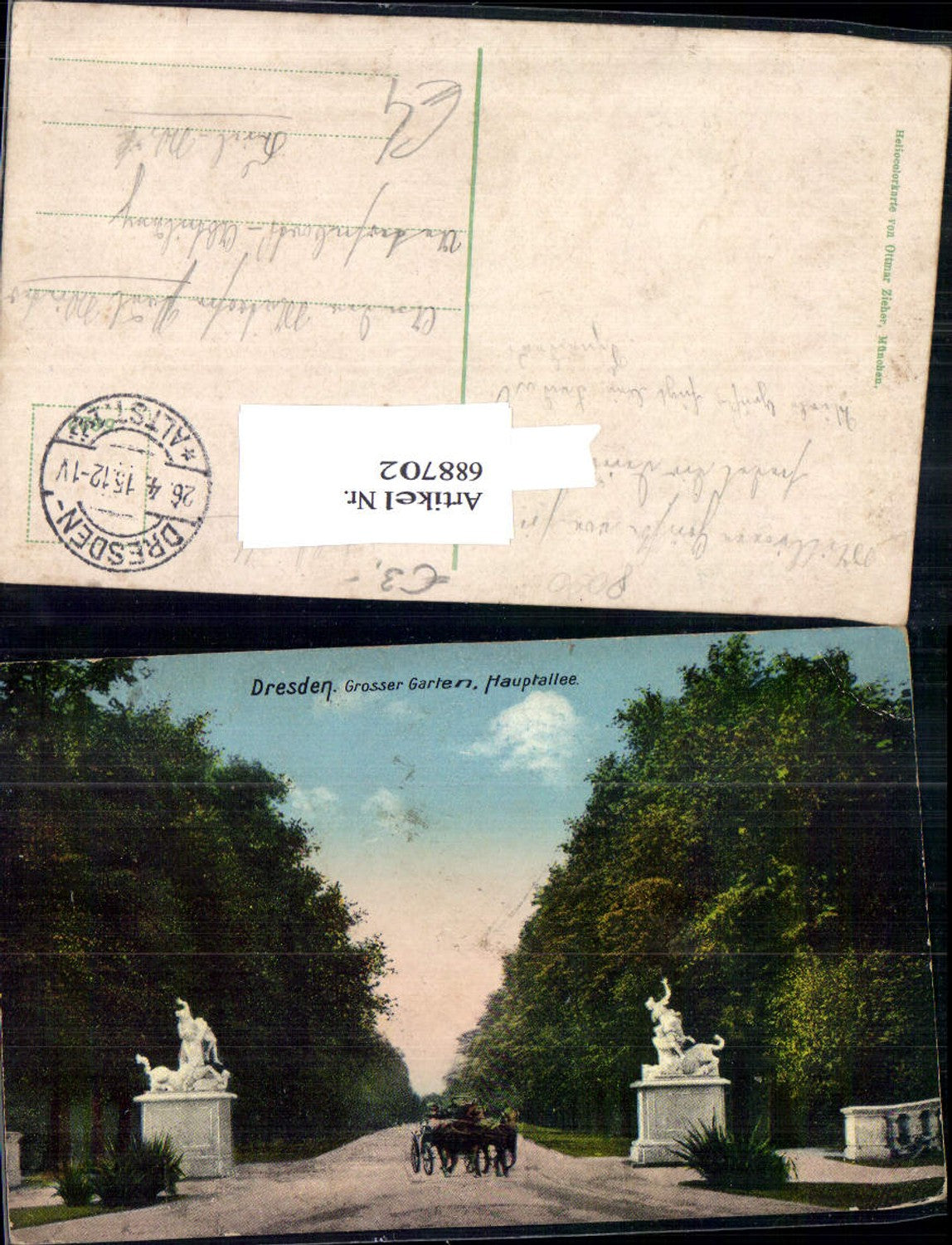 688702 Dresden Hauptallee Grosser Garten