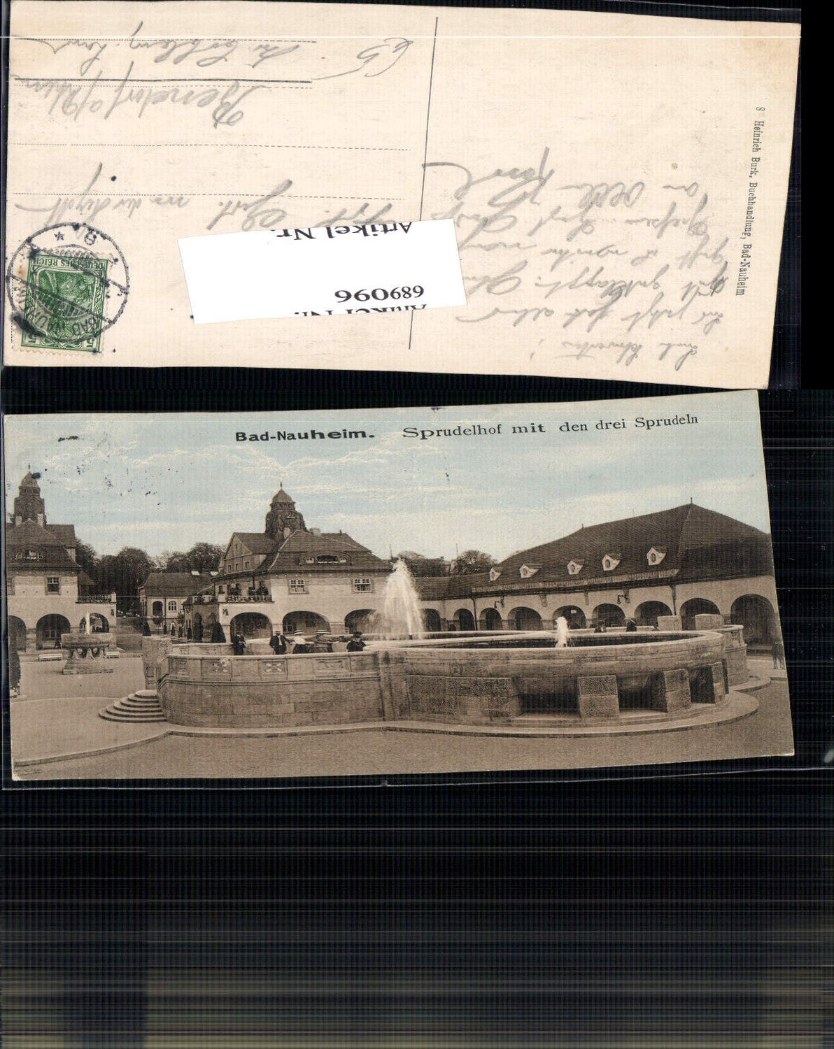 689096 Bad Nauheim Sprudelhof Brunnen