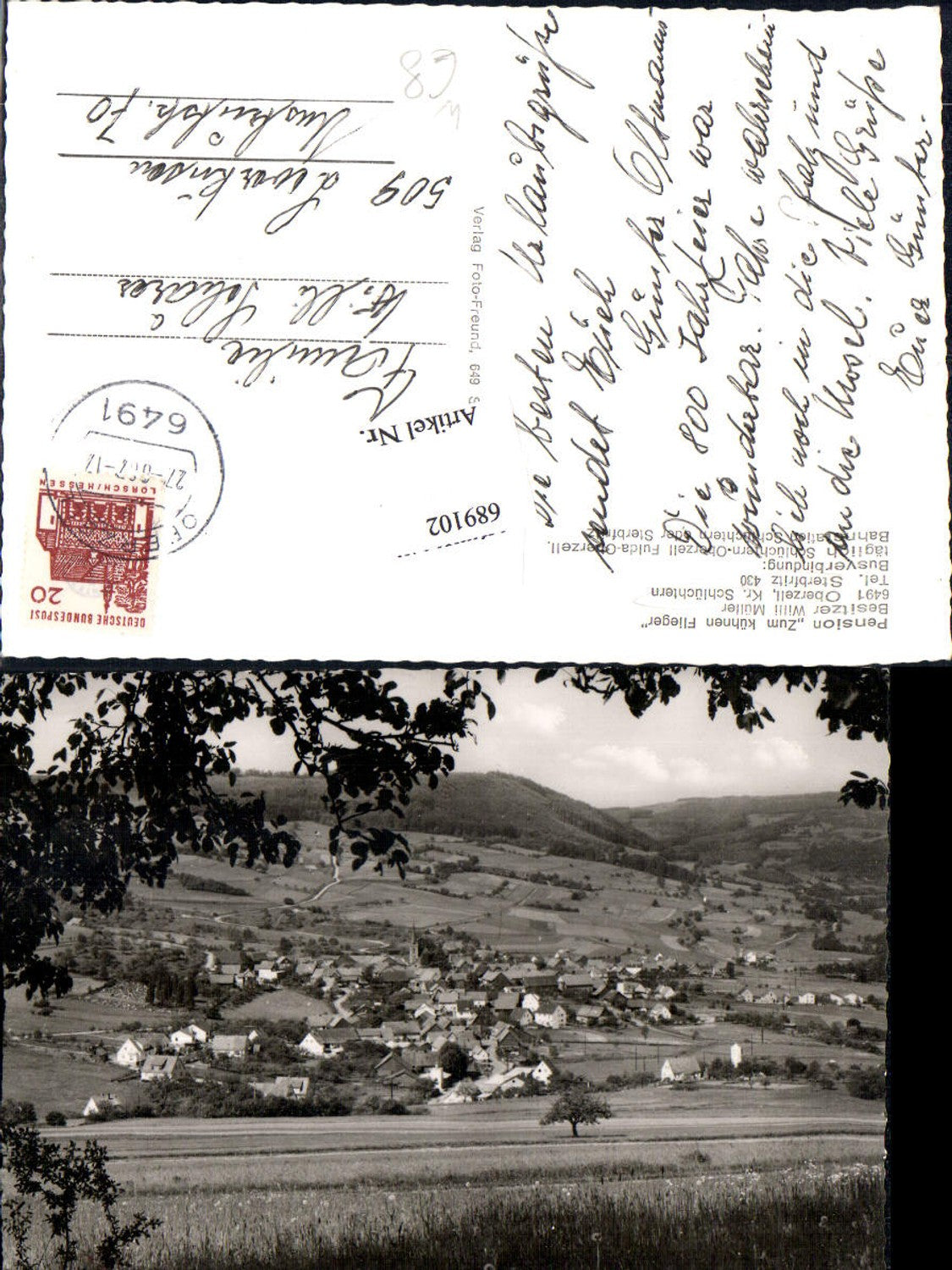 689102 Oberzell b. Schlüchtern LK Main Kinzig