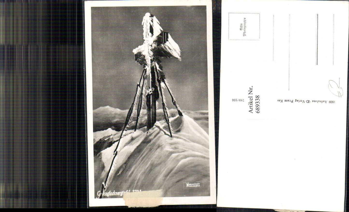 689338 Grossglockner Gipfelkreuz Kreuz Gipfel