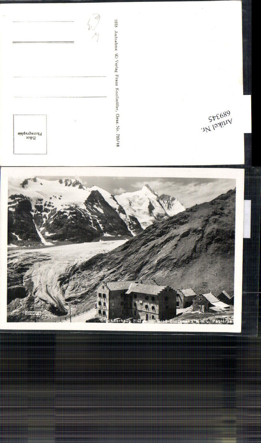 689345 Grossglockner Glocknerhaus b. Heiligenblut Pasterze Gletscher