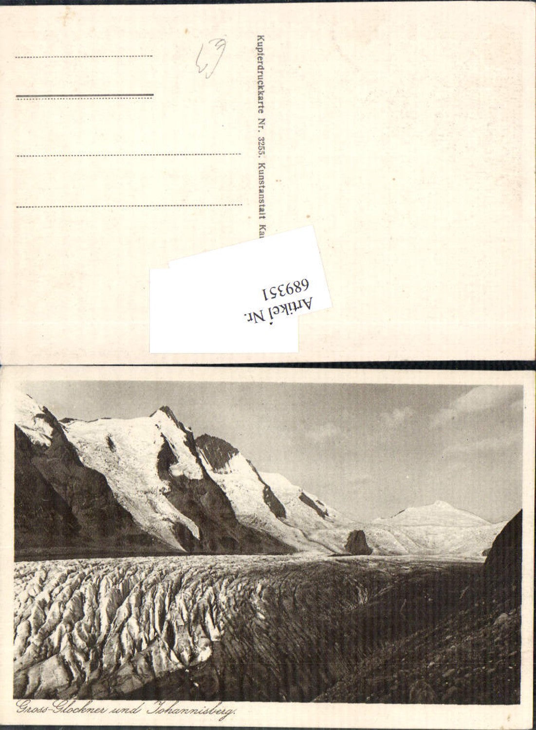 689351 Grossglockner Johannisberg Pasterze