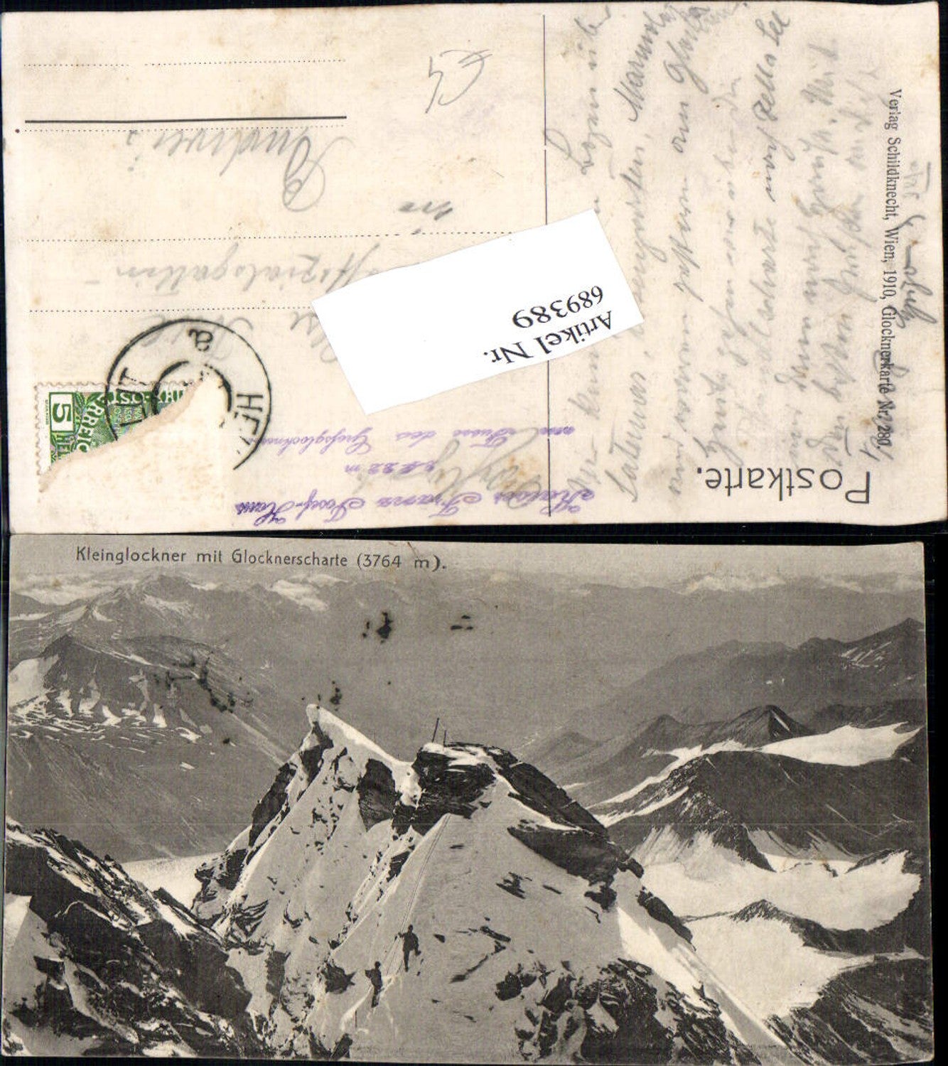 689389 Grossglockner Bezirk Spittal an der Drau Heiligenblut Kleinglockner