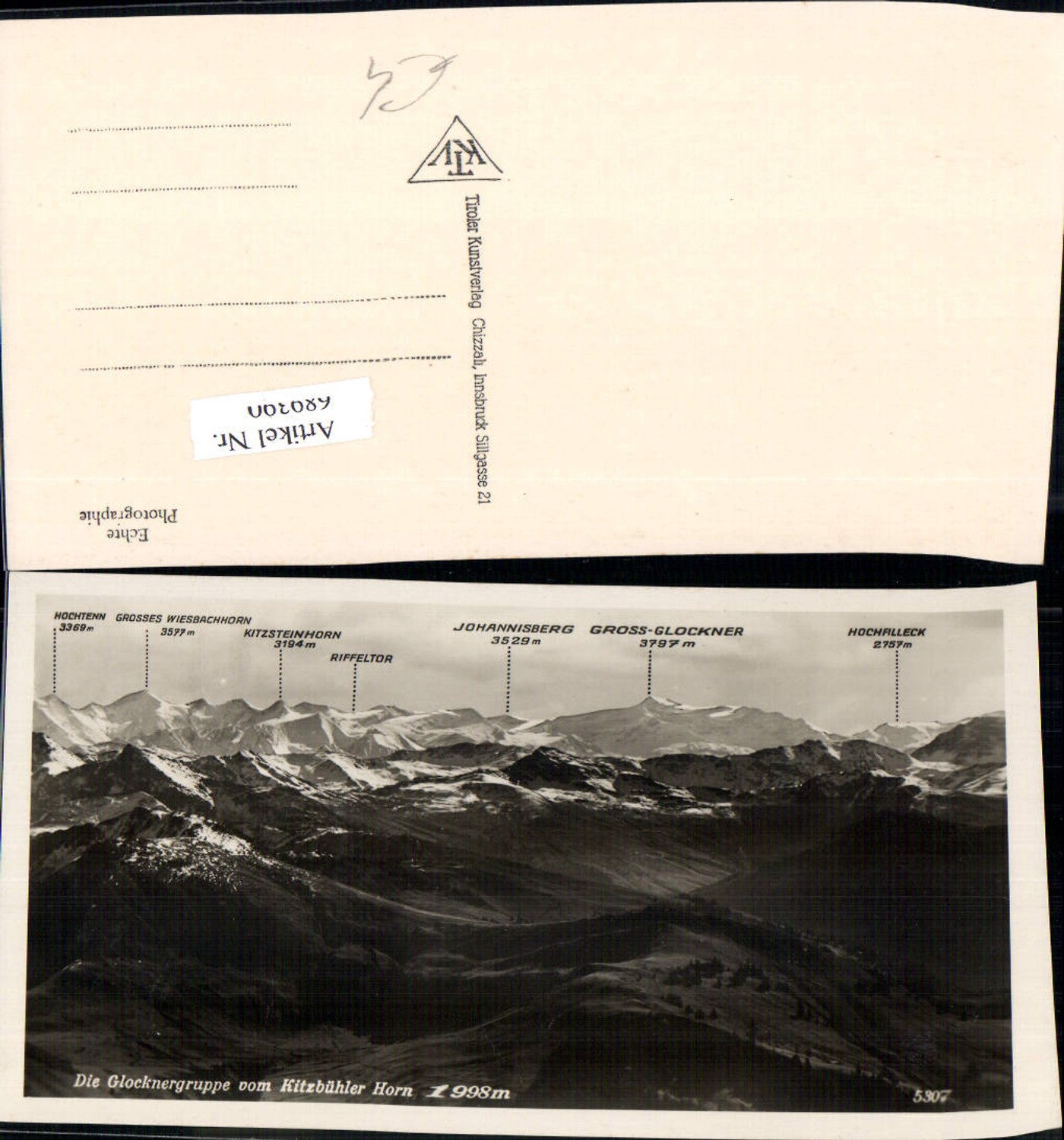 689390 Grossglockner Bezirk Spittal an der Drau Heiligenblut Kitzbühel Horn